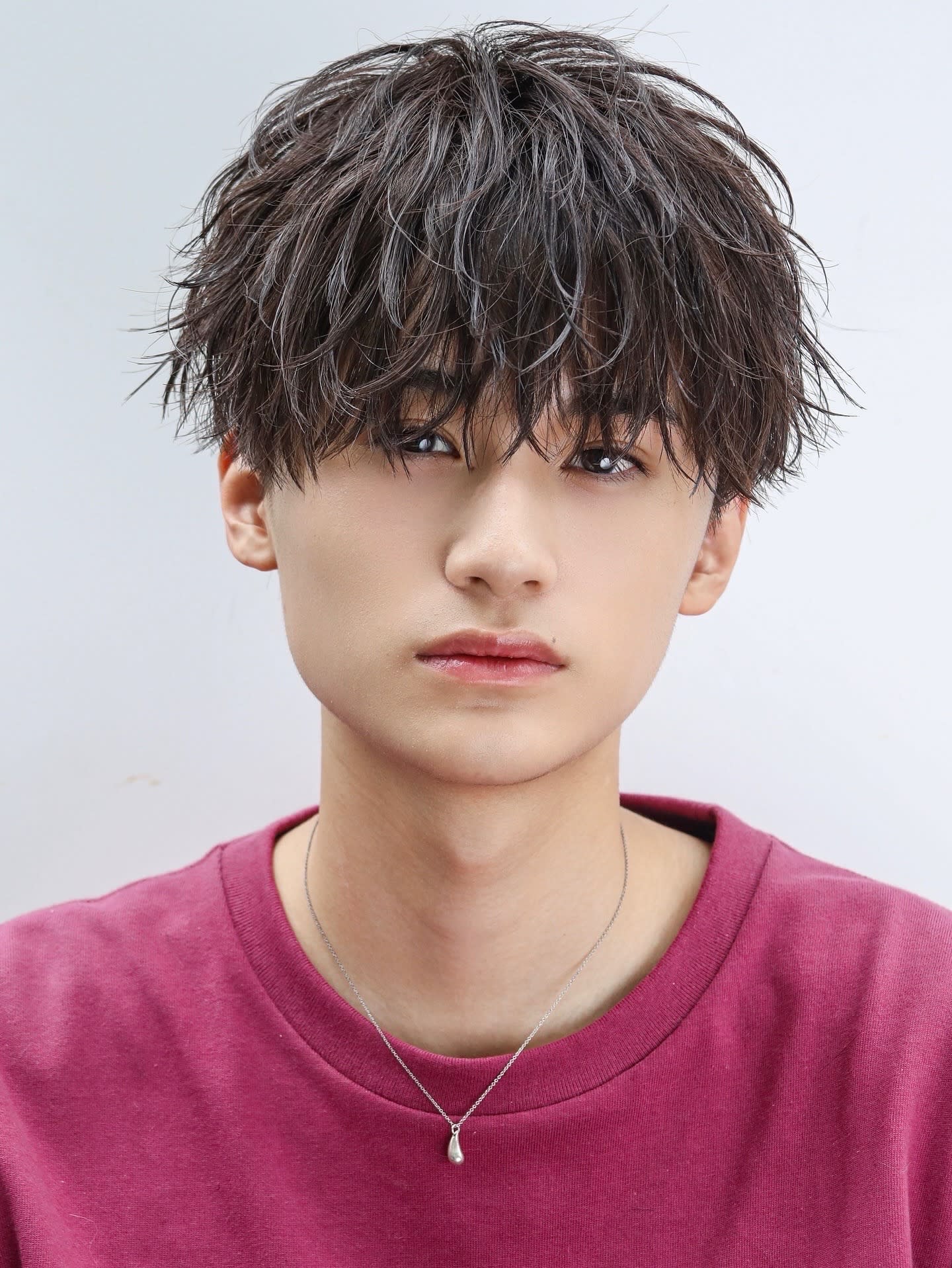 メンズヘア整形サロン GOALD 渋谷神南【メンズヘアセイケイサロン ゴールド シブヤジンナン】のスタイル紹介。縦落ちラウンドマッシュ