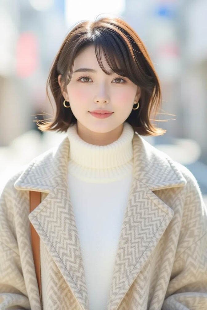 Elsa 神戸三宮【エルサ】【エルサ】のスタイル紹介。【Elsa元町/三宮】タッセルボブ/韓国風Bob