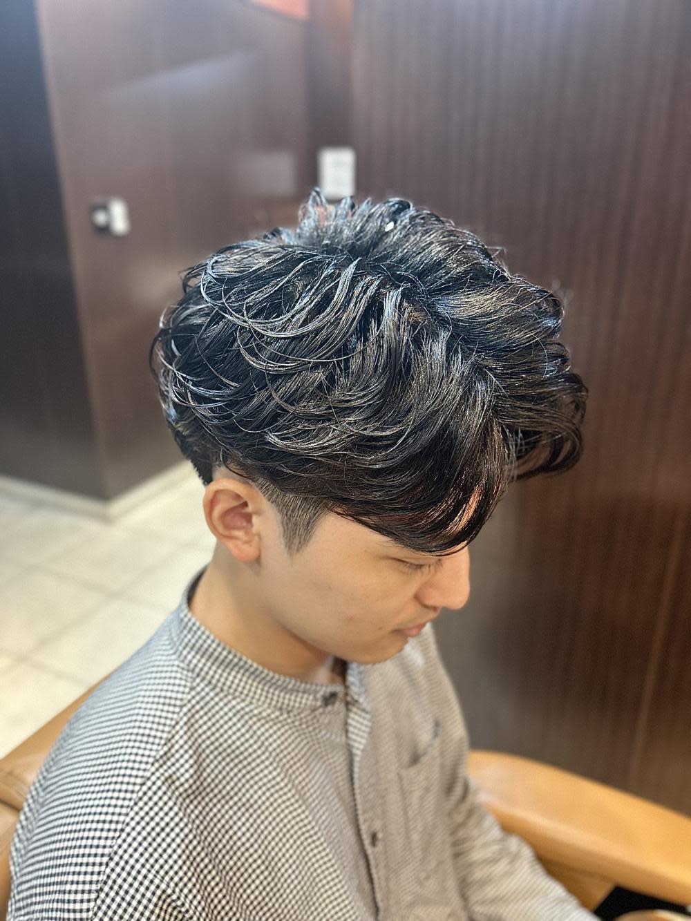 ヘアーモードキクチ 神田日銀通り店【ヘアーモードキクチ】のスタイル紹介。神田パーマ