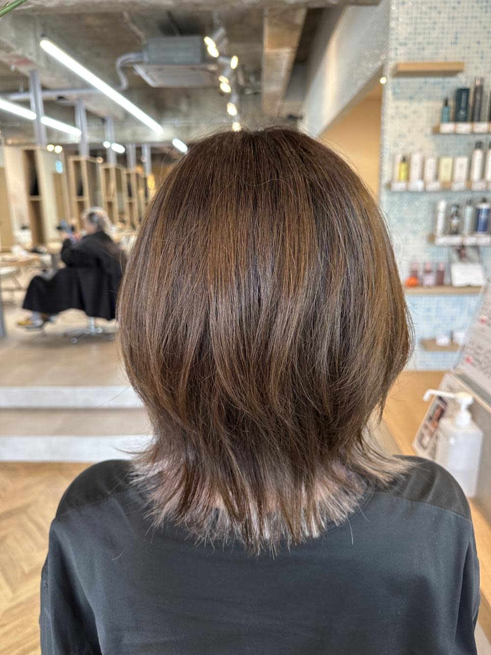 LOGOS 湖北本店【ロゴス コホクホンテン】のスタイル紹介。クラゲヘアー/小顔に見せるヘア/ココアベージュ/天王台