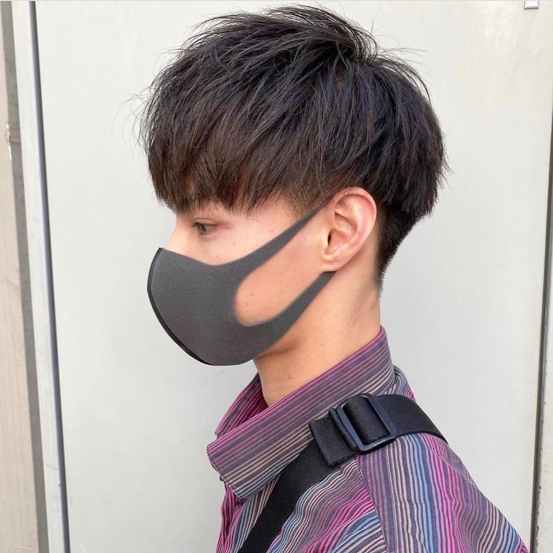BLUCK Men's hair 渋谷【ブラック メンズヘア シブヤ】【ブラックメンズヘア シブヤ】のスタイル紹介。渋谷駅/学割U24/メンズサロン/フェザーパーマ