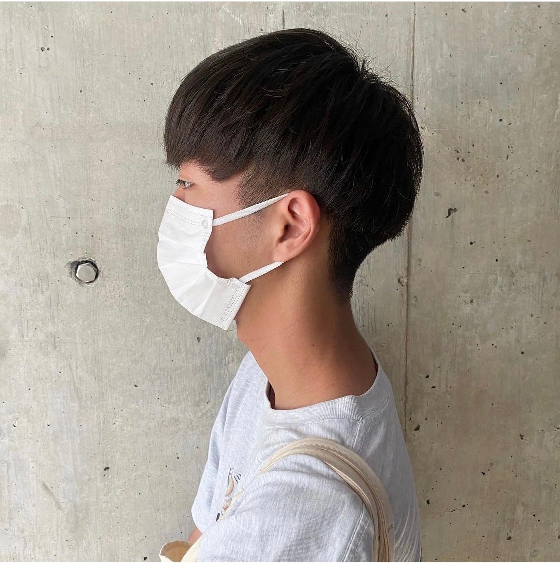 BLUCK Men's hair 渋谷【ブラック メンズヘア シブヤ】【ブラックメンズヘア シブヤ】のスタイル紹介。渋谷駅/学割U24/メンズサロン/フェザーパーマ