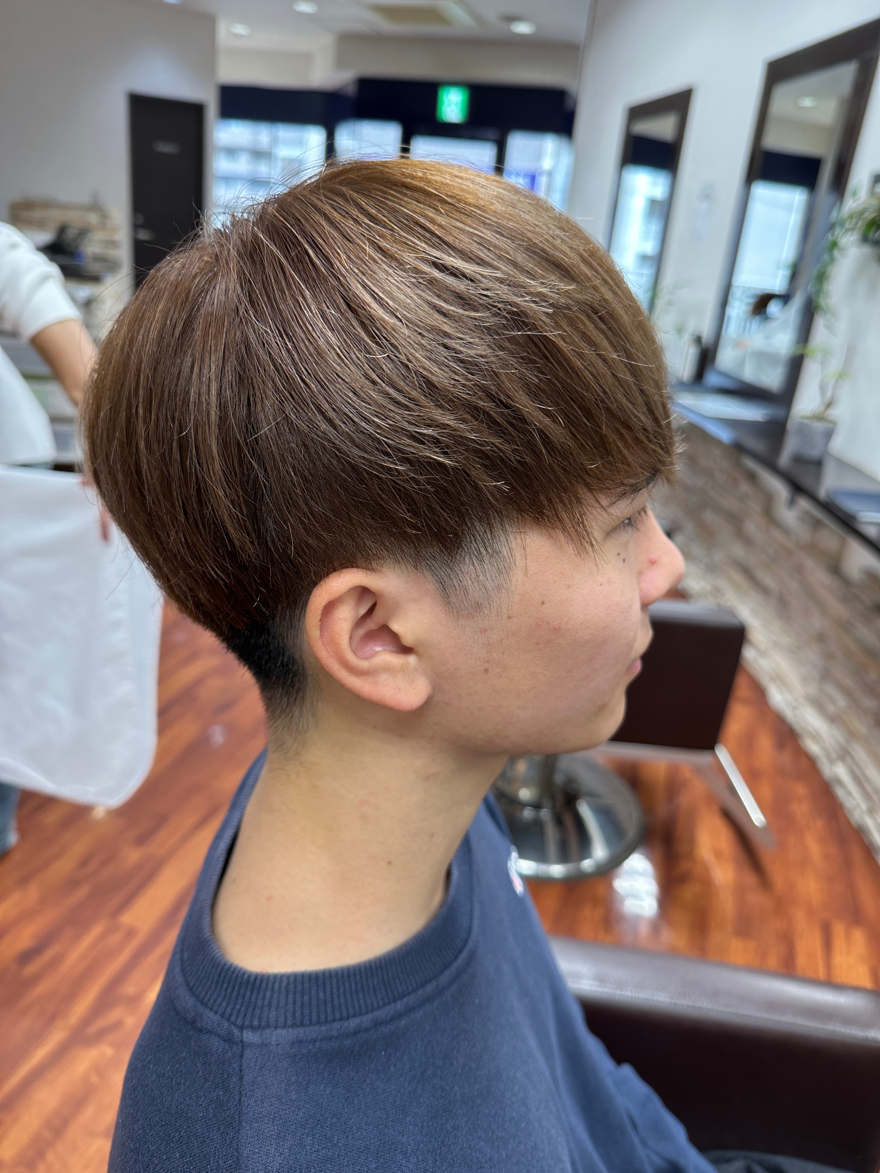 Hair Salon SKY【ヘアサロン スカイ】のスタイル紹介。ナチュラルブラウンマッシュ