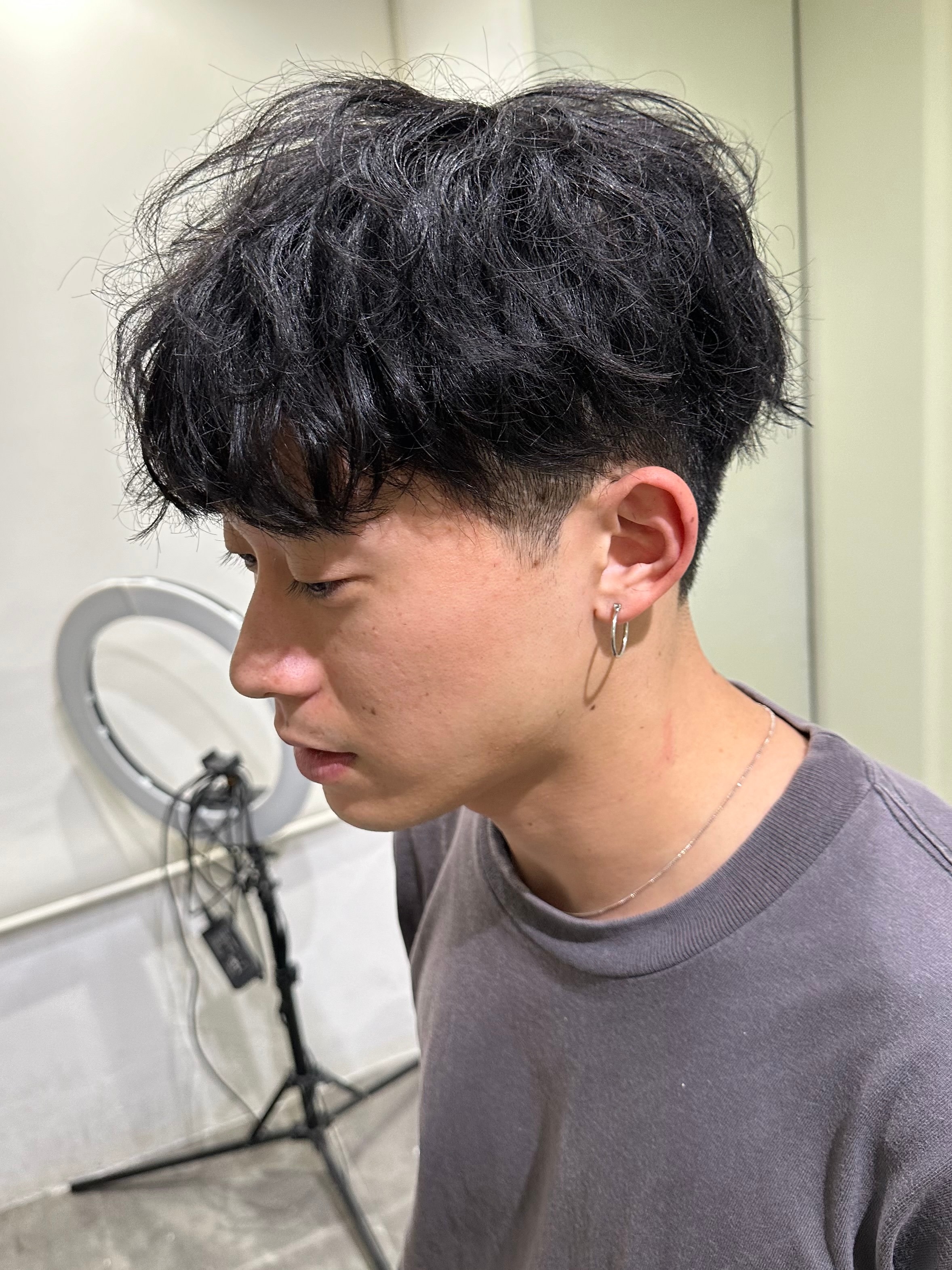 popls【ポプルス】のスタイル紹介。マッシュパーマ