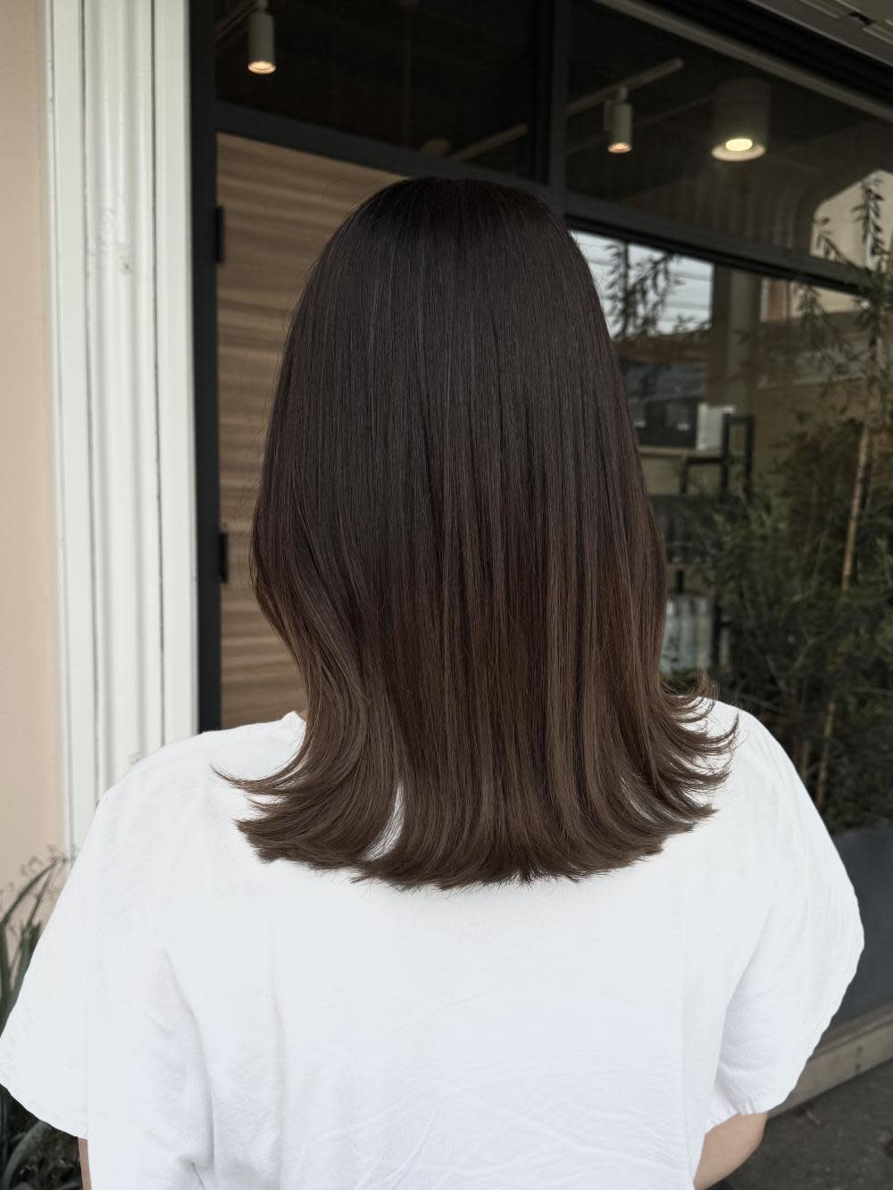 半個室型美容室 Sourire 久留米花畑店【ハンコシツガタビヨウシツ スーリール クルメハナバタケテン】のスタイル紹介。グラデーションカラー