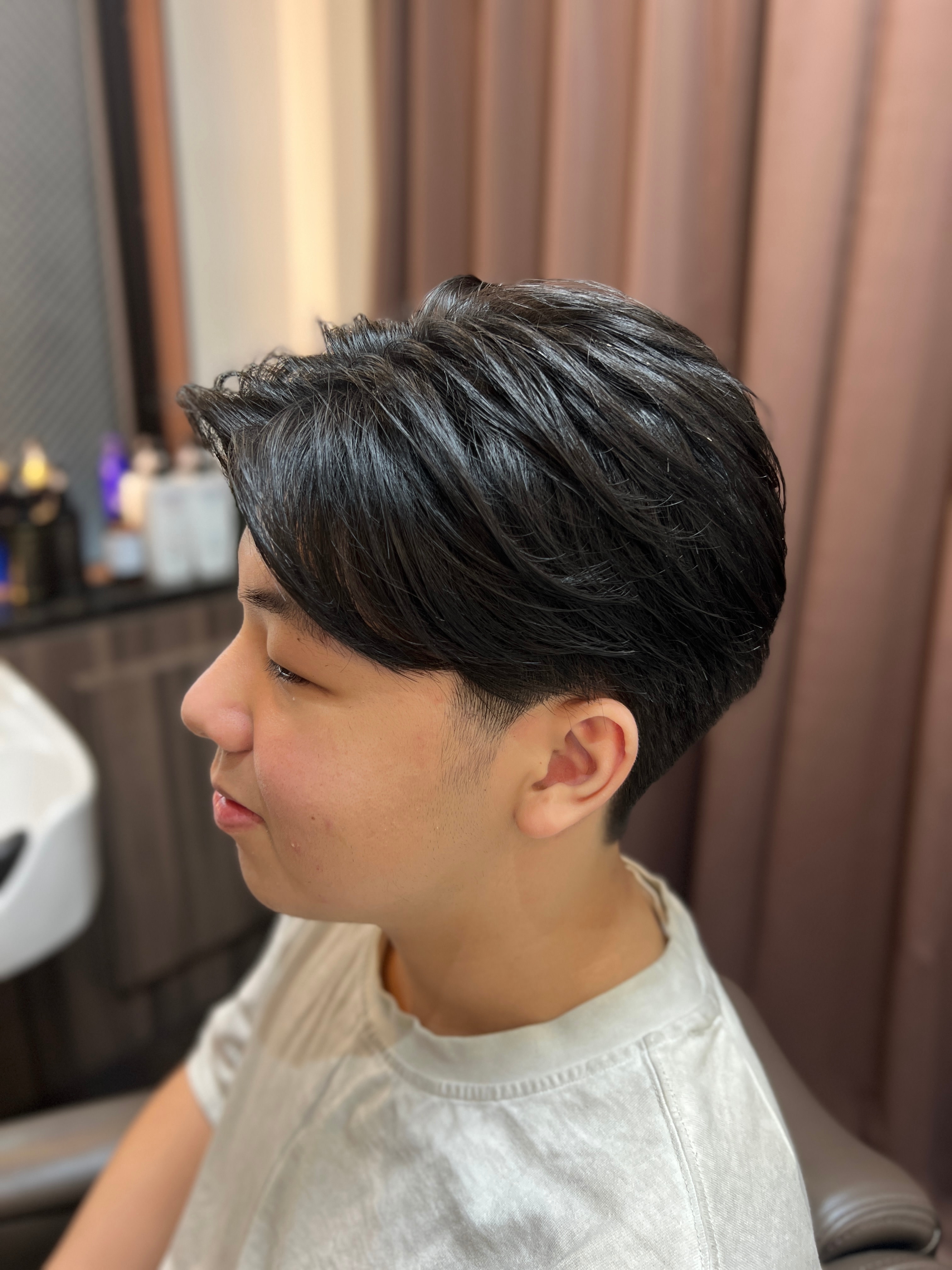 K-STYLE HAIR STUDIO麻布十番店【ケースタイルヘアスタジオアザブジュウバンテン】のスタイル紹介。清潔感◎高校生ナチュラルカット