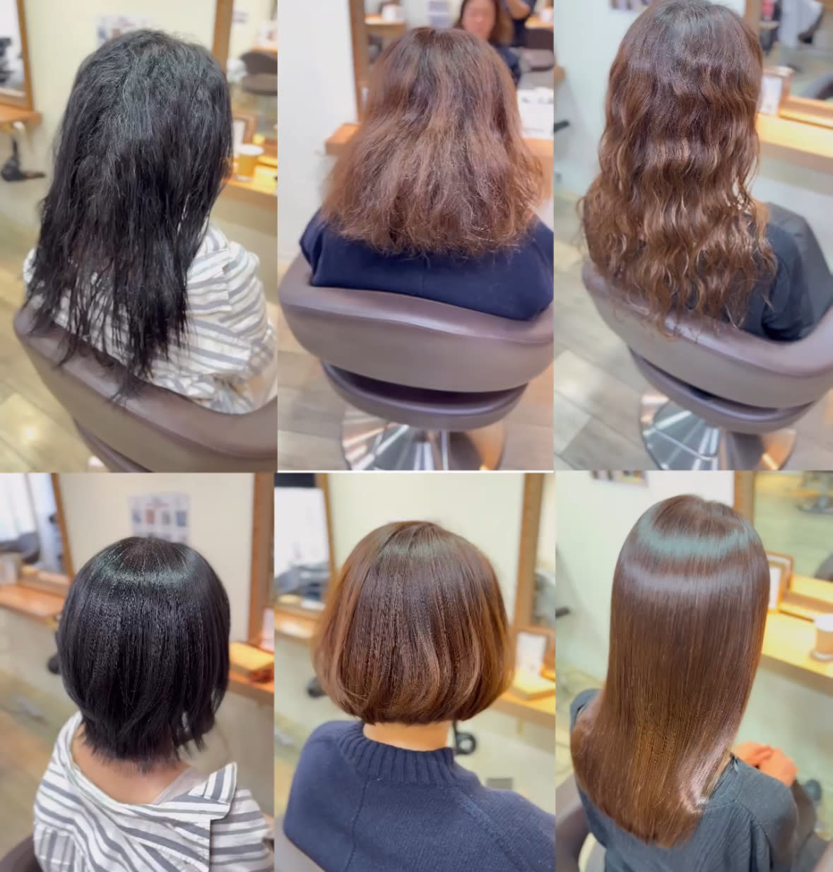 elem.hair design 心斎橋【エレム ヘアデザイン シンサイバシ】のスタイル紹介。【極艶プレミアム縮毛矯正]＋カット+髪質改善トリートメント