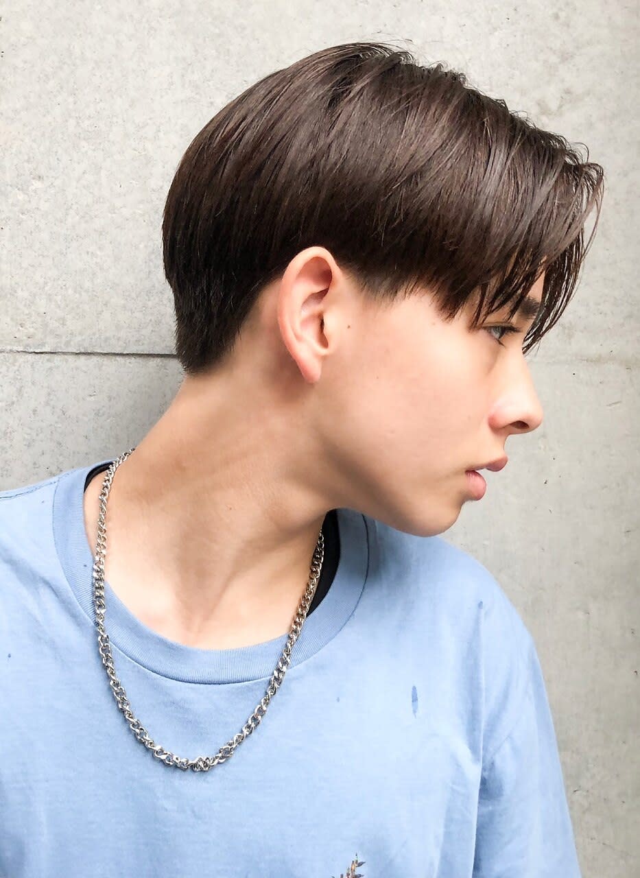 CANAAN hair salon 表参道店【カナン ヘアサロン オモテサンドウテン】のスタイル紹介。★メンズヘア★センターマッシュ×トランクスヘア★