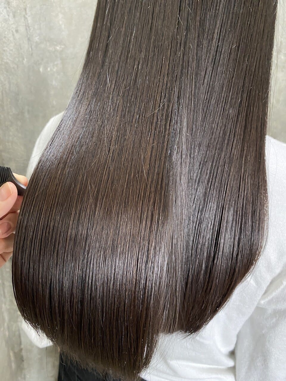 3PeaceHair恵比寿/髪質改善/縮毛矯正【スリーピースヘアエビス カミシツカイゼン シュクモウキョウセイ】のスタイル紹介。3PeaceHair恵比寿髪質改善縮毛矯正×スタイル