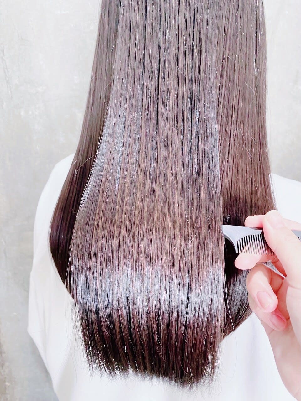 3PeaceHair恵比寿/髪質改善/縮毛矯正【スリーピースヘアエビス カミシツカイゼン シュクモウキョウセイ】のスタイル紹介。3PeaceHair恵比寿髪質改善縮毛矯正×スタイル