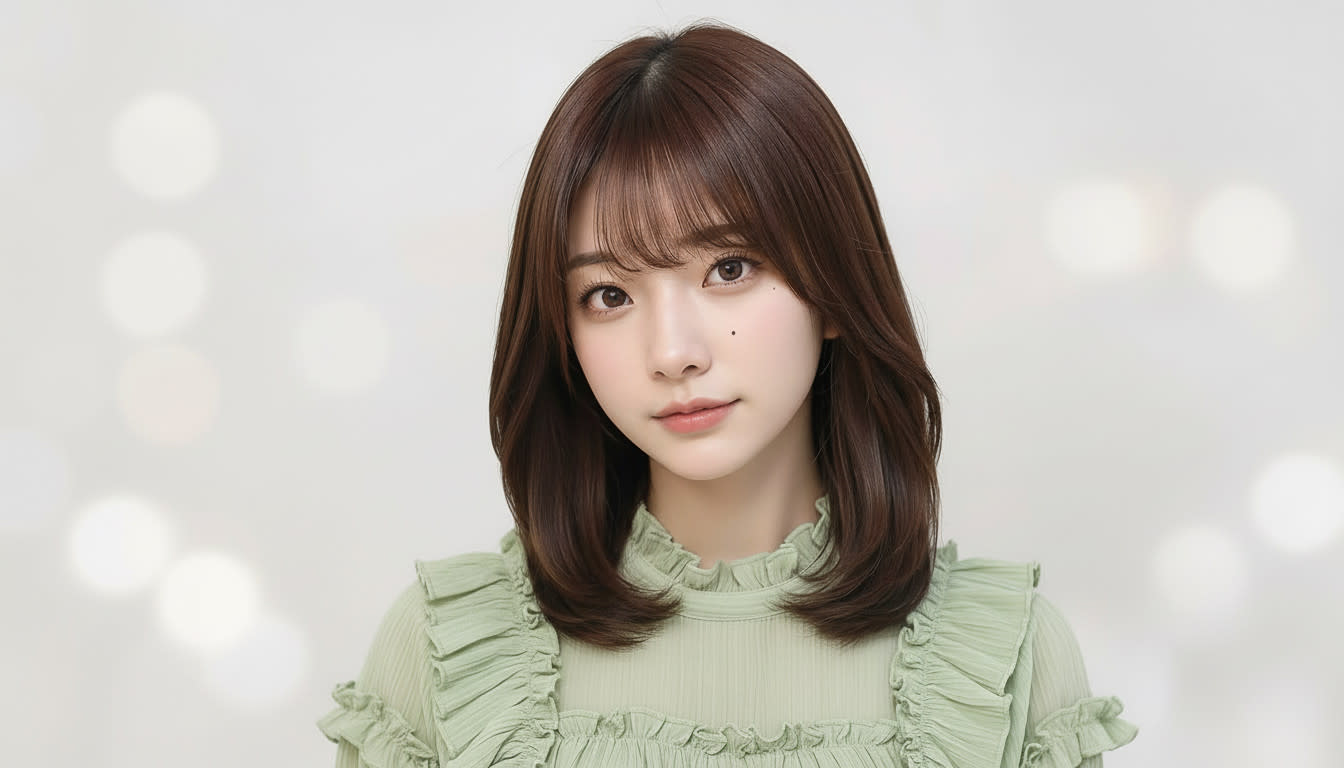 VENIRE 古川店【バニラ フルカワテン】のスタイル紹介。ナチュラル肩下ボブ