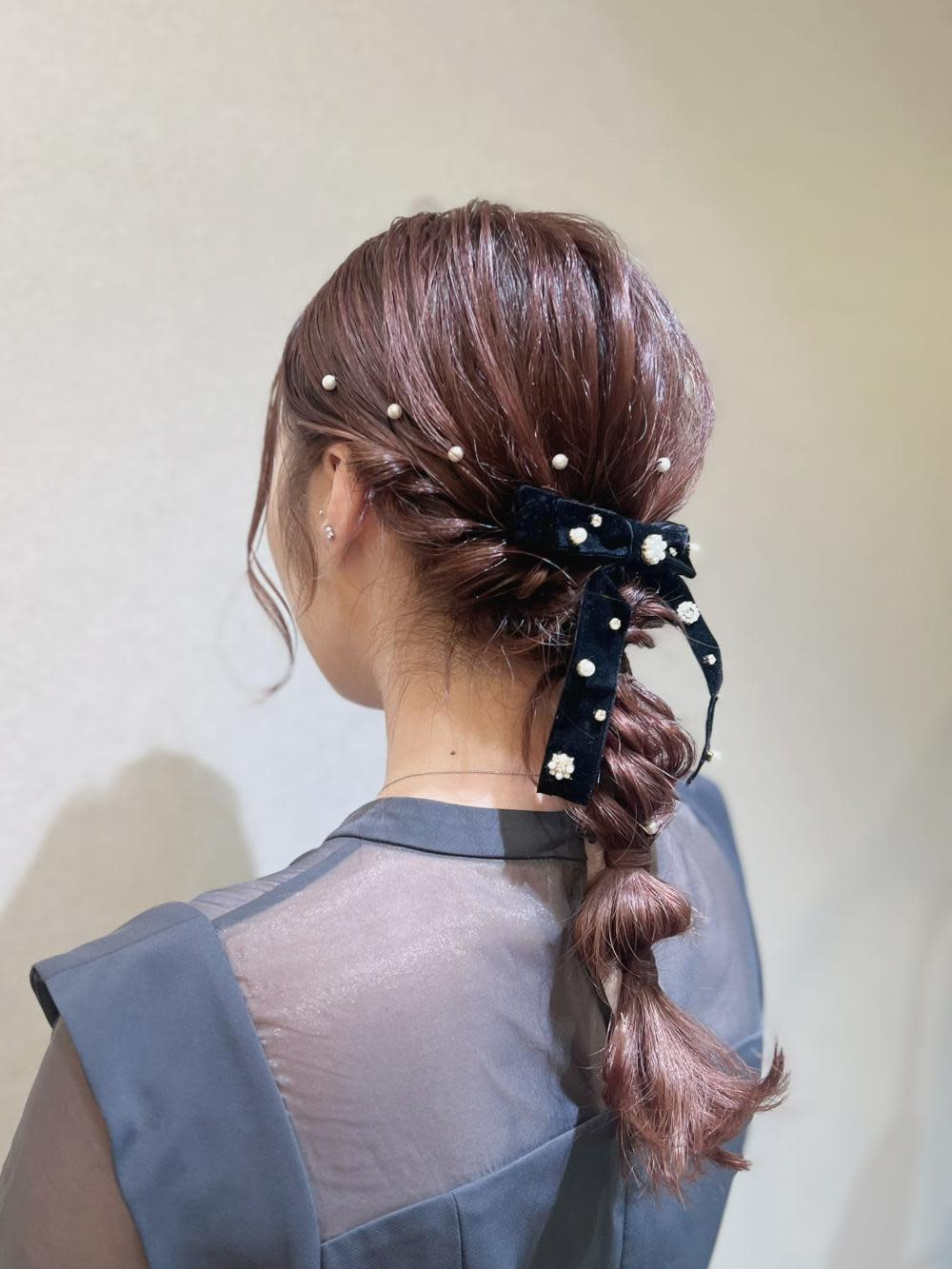 VISAGE plus【ヴィサージュ プラス】【ヴィサージュ プラス】のスタイル紹介。編みおろしアレンジ