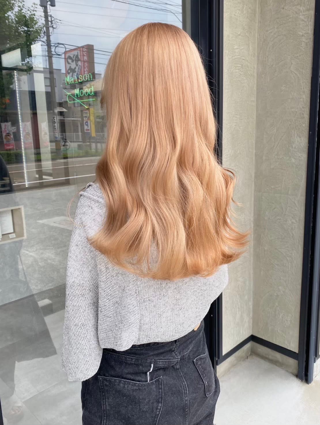 髪質改善central三宮店 縮毛矯正/ブリーチ/ダブルカラー/ボブ/レイヤー/カット【カミシツカイゼンセントラルサンノミヤテン】のスタイル紹介。ミルクティーベージュ/韓国/ケアブリーチ/ブリーチ/髪質改善