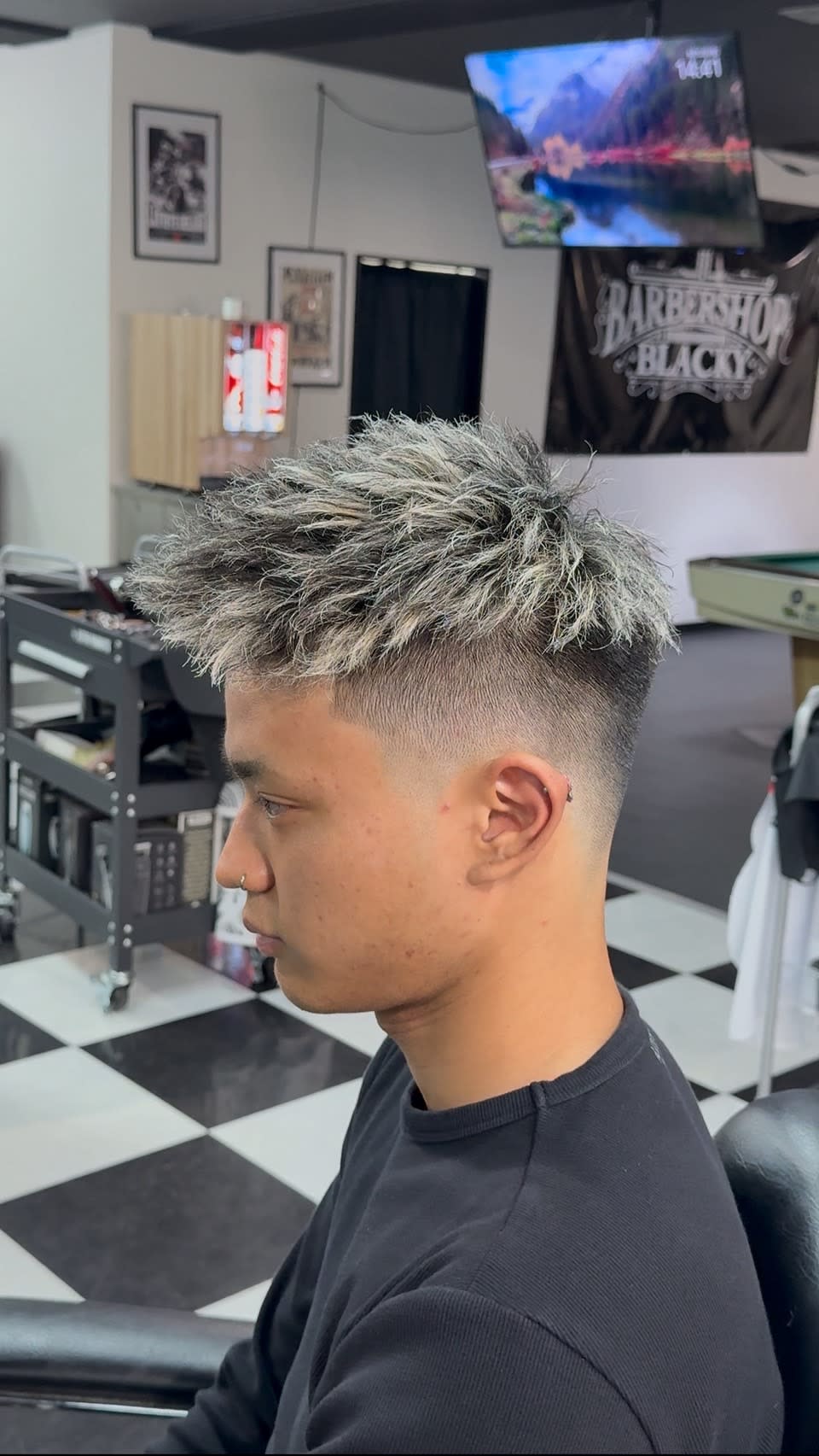 BARBER SHOP BLACKY【バーバーショップ ブラッキー】【バーバーショップブラッキー】のスタイル紹介。BARBER SHOP BLACKY×スタイル