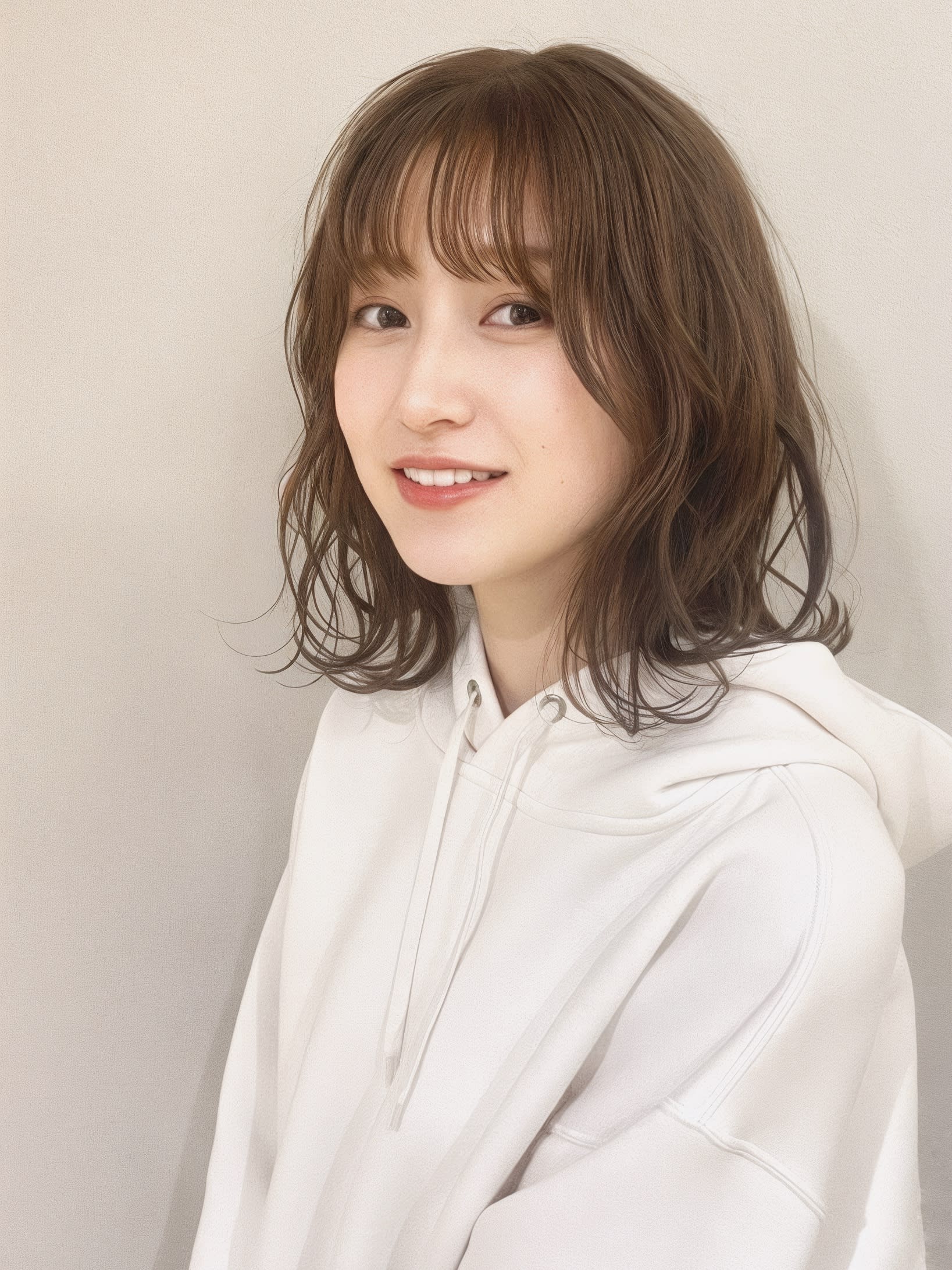 ameri love hair【アメリラブヘアー】のスタイル紹介。クセ毛風ラフウェーブ