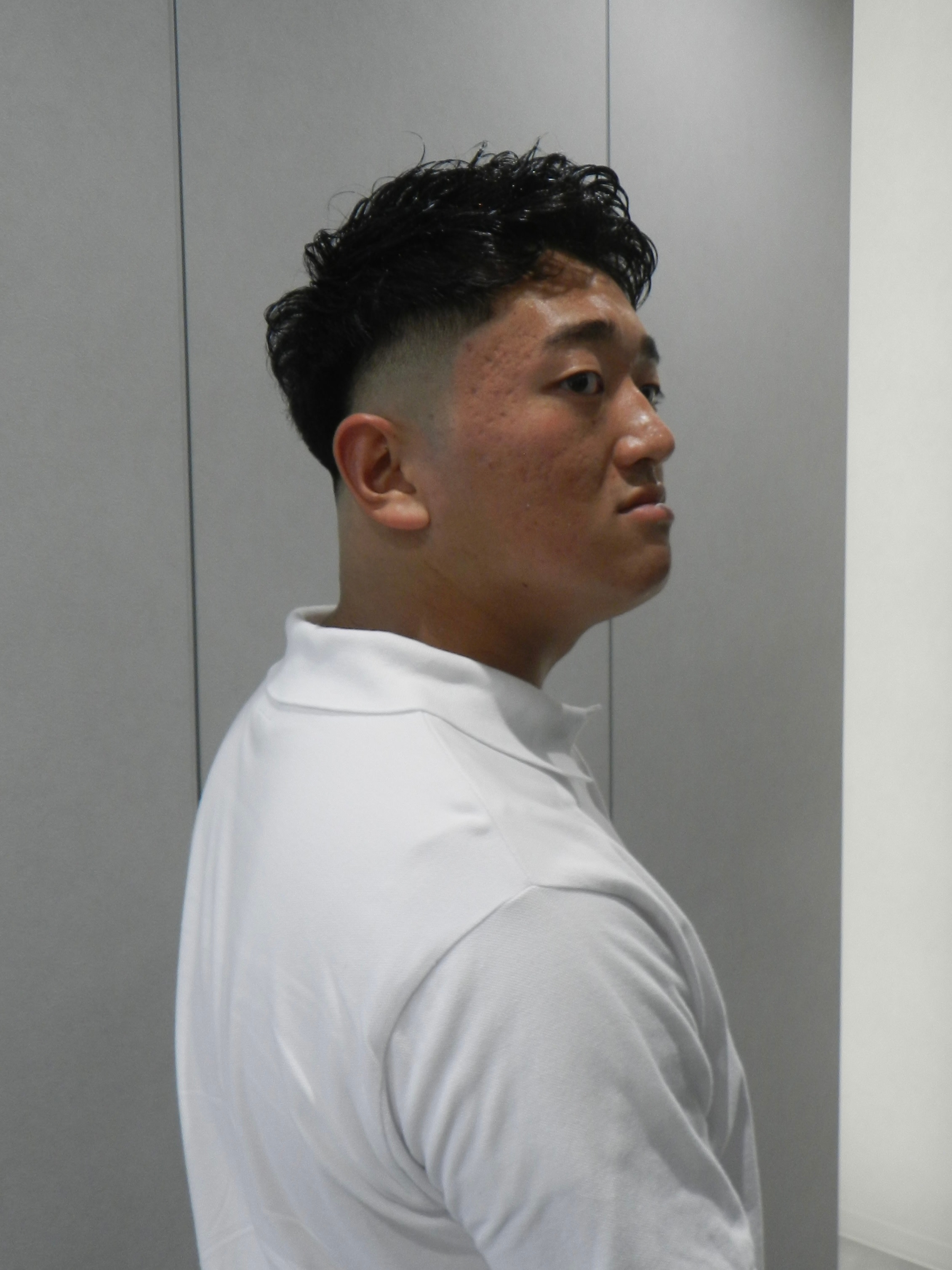 BARBER vivre25【ヴィブル】 | 多賀城市・完全個室のモダン理容室【ヴィブル】のスタイル紹介。アイロンパーマ/スキンフェード/多賀城/利府/塩釜
