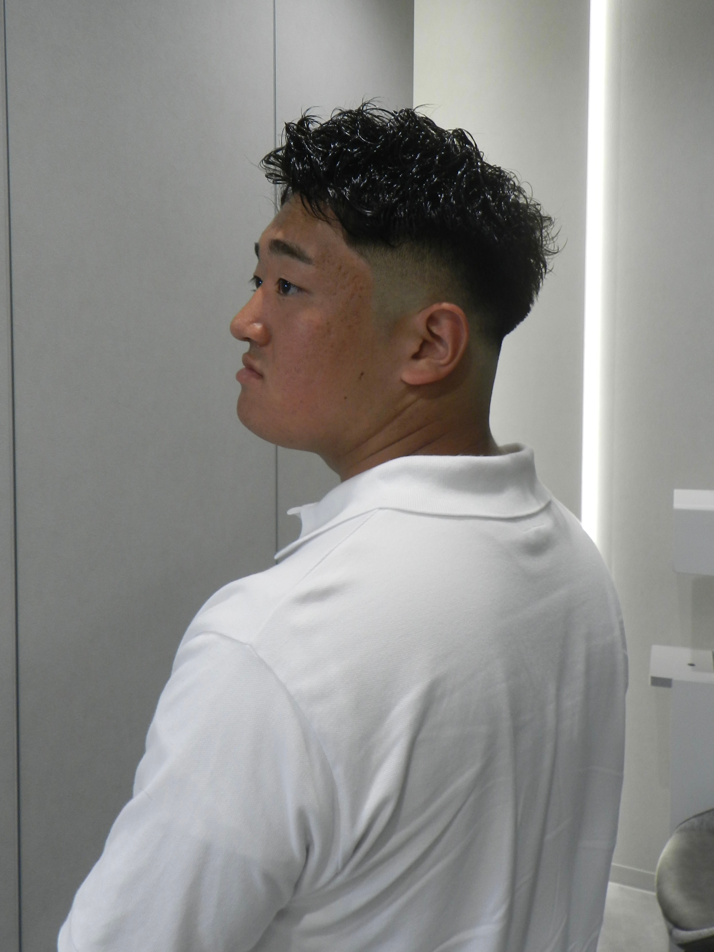 BARBER vivre25【ヴィブル】 | 多賀城市・完全個室のモダン理容室【ヴィブル】のスタイル紹介。アイロンパーマ/スキンフェード/多賀城/利府/塩釜