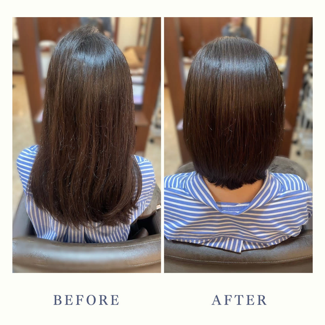 hair+make CLEAR 神楽坂店【ヘアメイククリアカグラザカテン】のスタイル紹介。美髪ストレート　