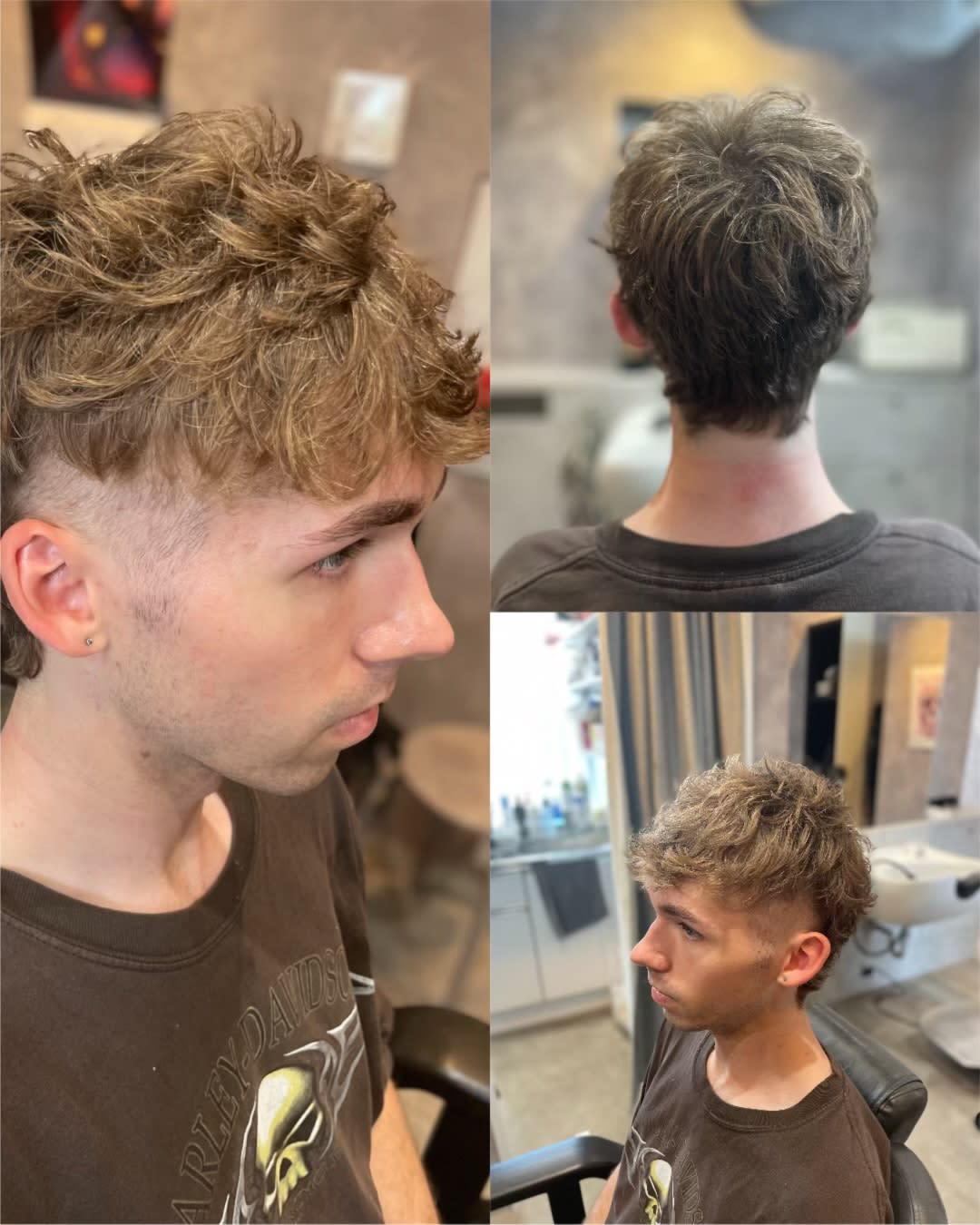 MEGURO BARBER SHOP 6PPONGI 目黒六【メグロ バーバー ショップ ロッポンギ メグロク】のスタイル紹介。マレットフェード