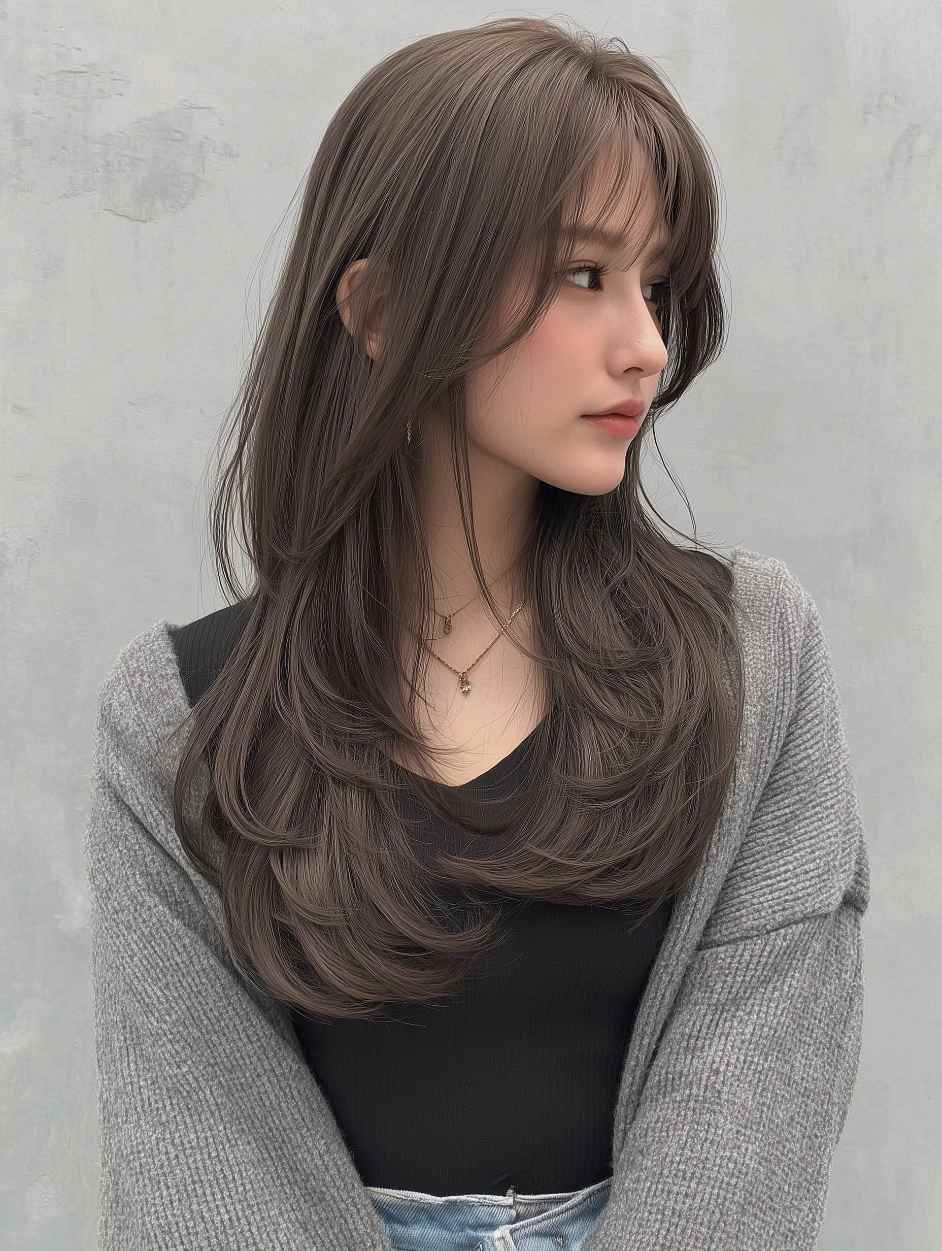 noi 【ノイ】【ノイ】のスタイル紹介。ダブルカラー/グラデーション/黒髪/ブラウン/ベージュ