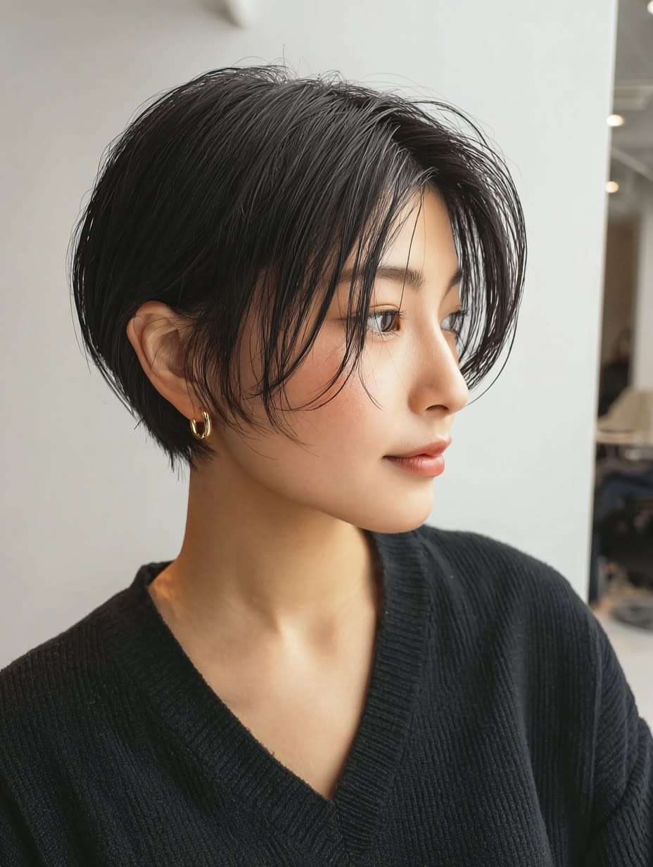 ANSENS by Modek's 銀座店【アンセンスバイモードケイズギンザテン】のスタイル紹介。ショートスタイル