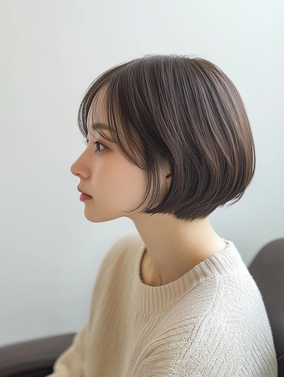 melca.天王寺 髪質改善/ブリーチ/ダブルカラー/インナーカラー【メルカテンノウジ カミシツカイゼン ブリーチ ダブルカラー インナーカラー】のスタイル紹介。ショートスタイル