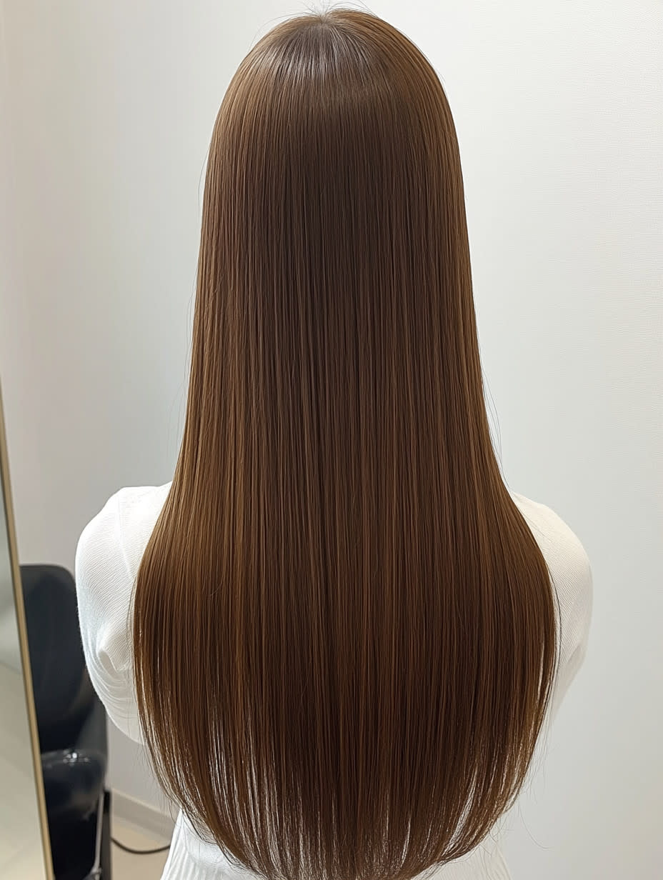 melca.天王寺 髪質改善/ブリーチ/ダブルカラー/インナーカラー【メルカテンノウジ カミシツカイゼン ブリーチ ダブルカラー インナーカラー】のスタイル紹介。髪質改善スタイル