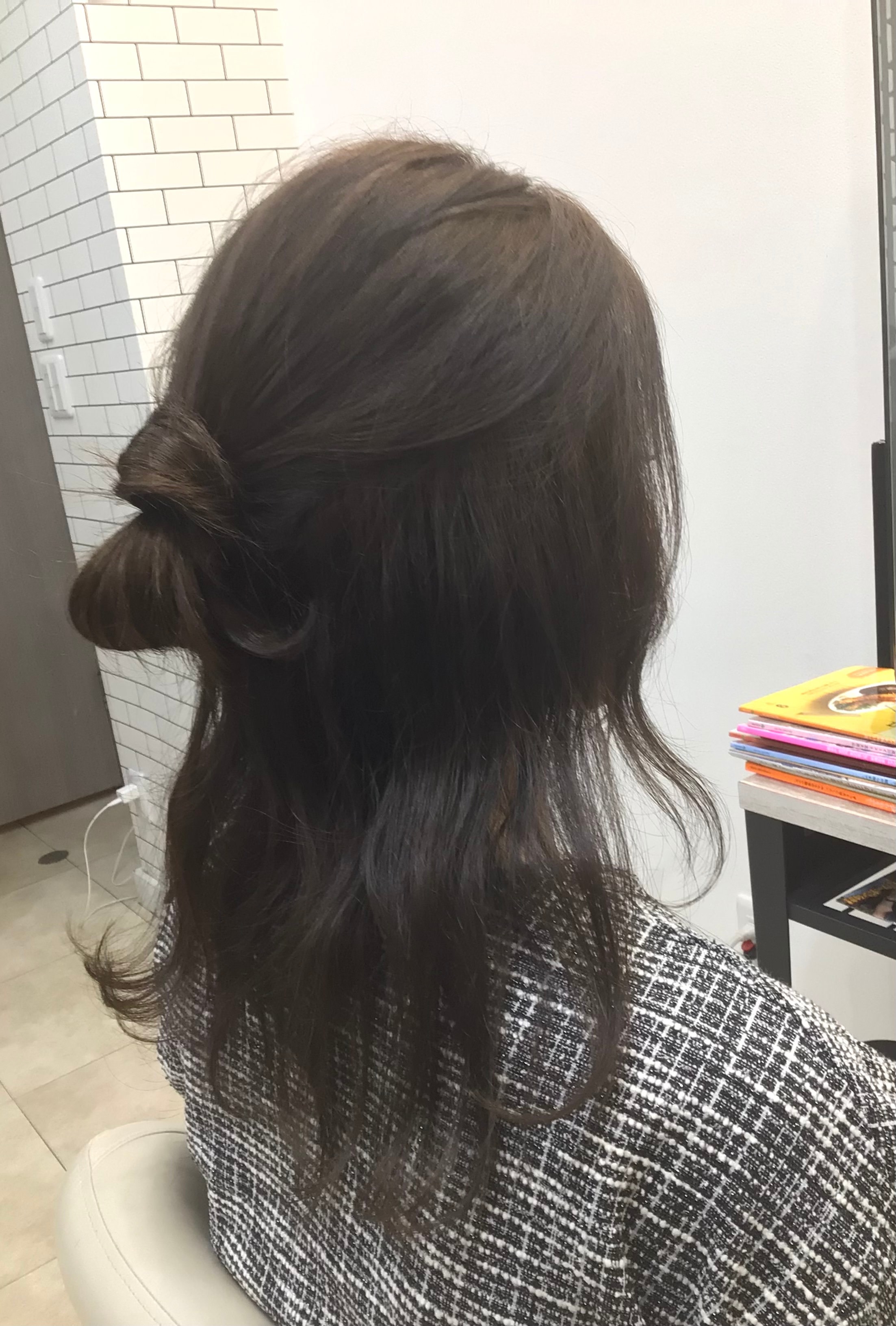 sia flow.【シアフロー】のスタイル紹介。☆ワンポイントアレンジ☆キレイな大人ヘアー