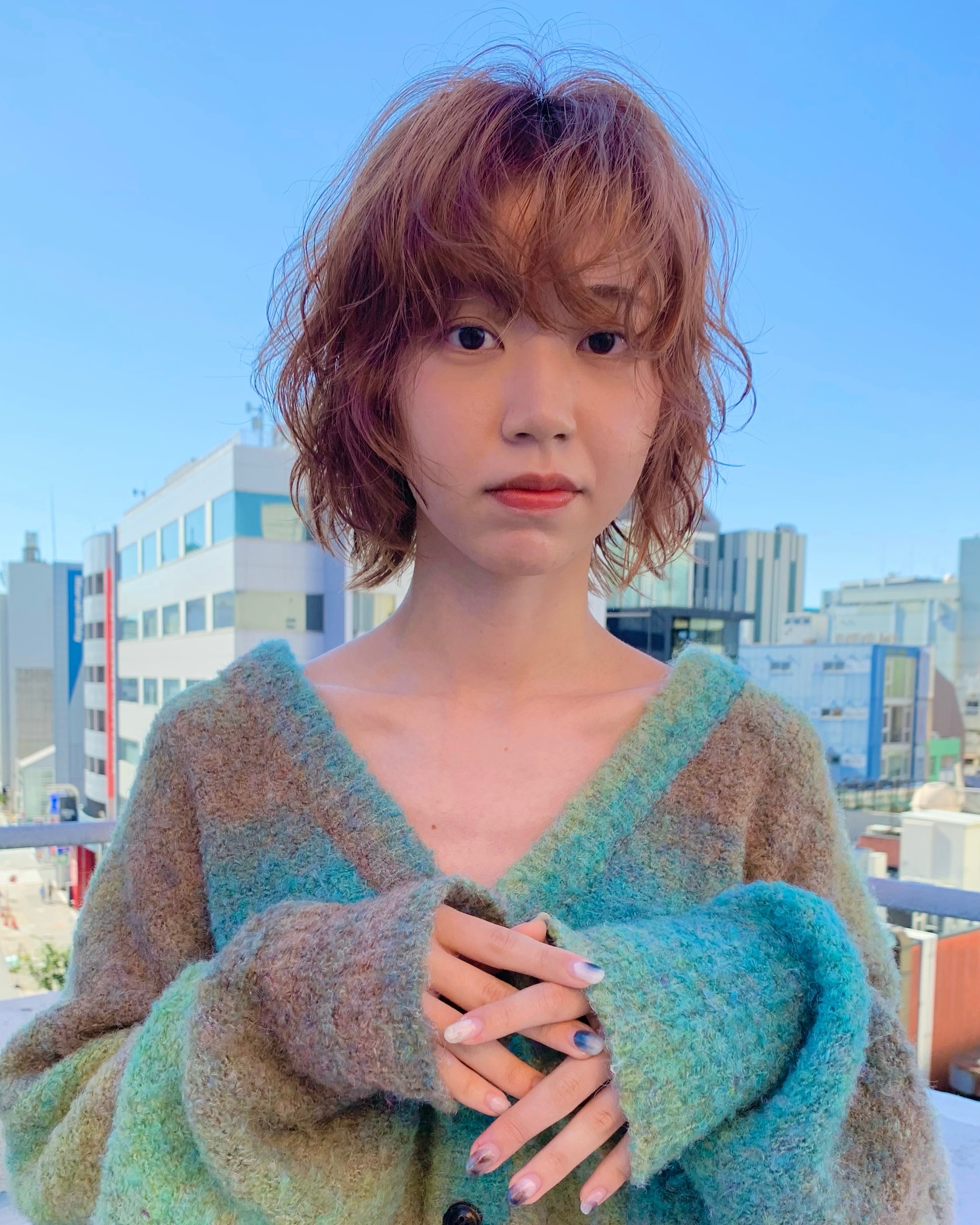 kiji 久屋大通/丸の内【キジ ヒサヤオオドオリ マルノウチ】のスタイル紹介。 ボブパーマミディアムレイヤーパーマ久屋大通/丸の内/伏見