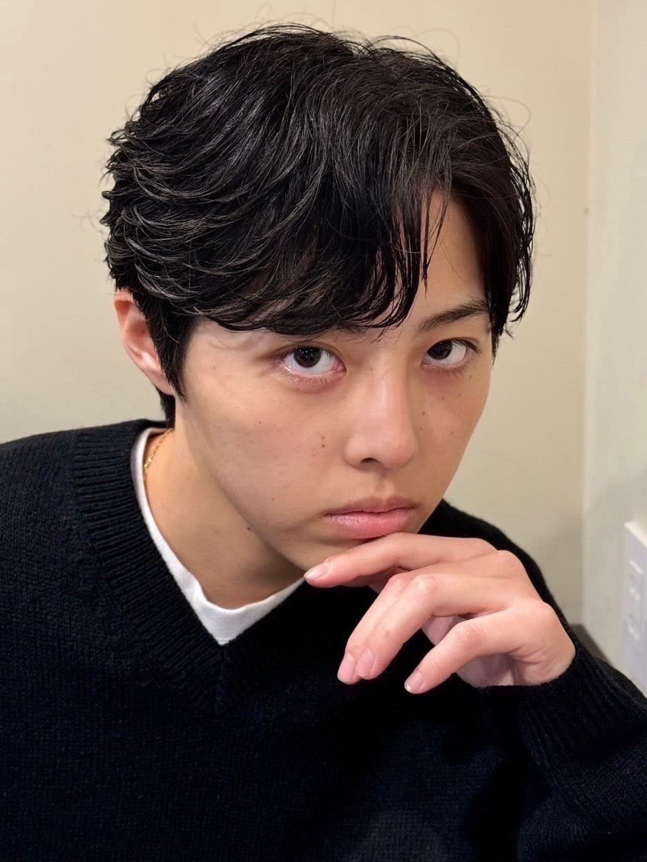 ヒロ銀座BARBER SHOP 大宮店【ヒロギンザバーバーショップオオミヤテン】のスタイル紹介。フェザーパーマ　大宮