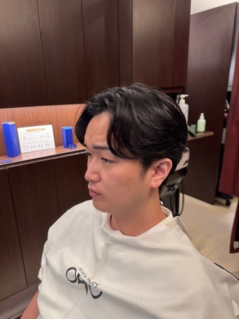 Barbering Method produce byヘアサロン大野【バーバリングメソッド プロデュースバイヘアサロンオオノ】のスタイル紹介。ニュアンスパーマ