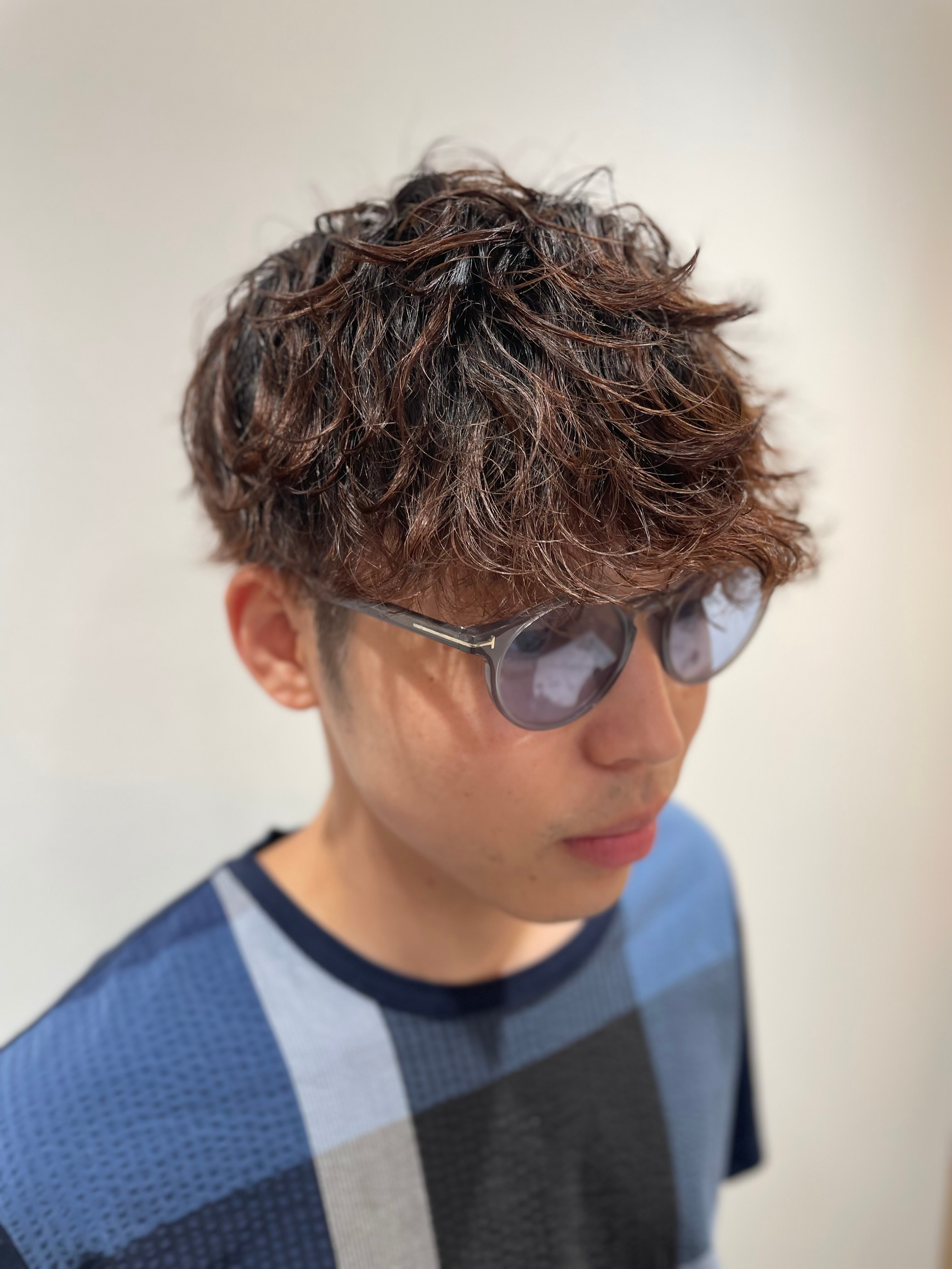 Pu-ro Barber【プーロバーバー】のスタイル紹介。ニュアンスパーマ