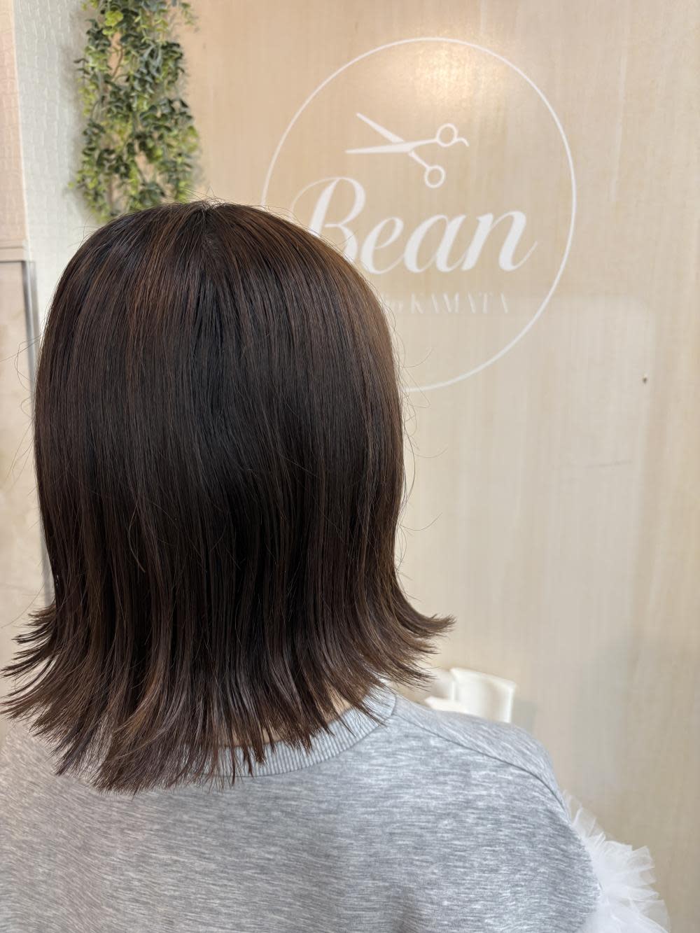 Bean hair studio 蒲田【ビーン ヘア スタジオ カマタ】のスタイル紹介。外はね