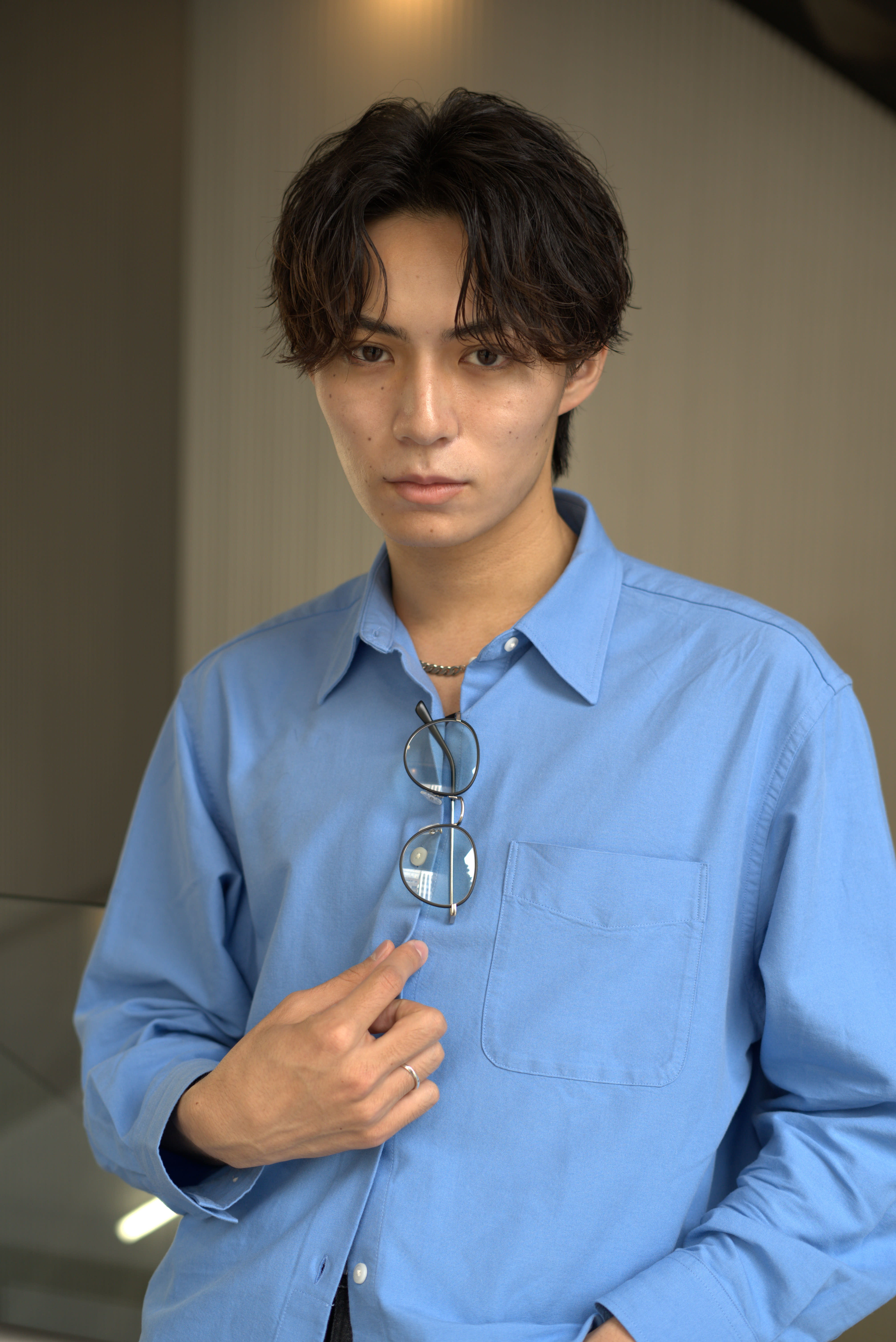 men's salon es.【メンズサロン エス】のスタイル紹介。緩めツイストスパイラルパーマ