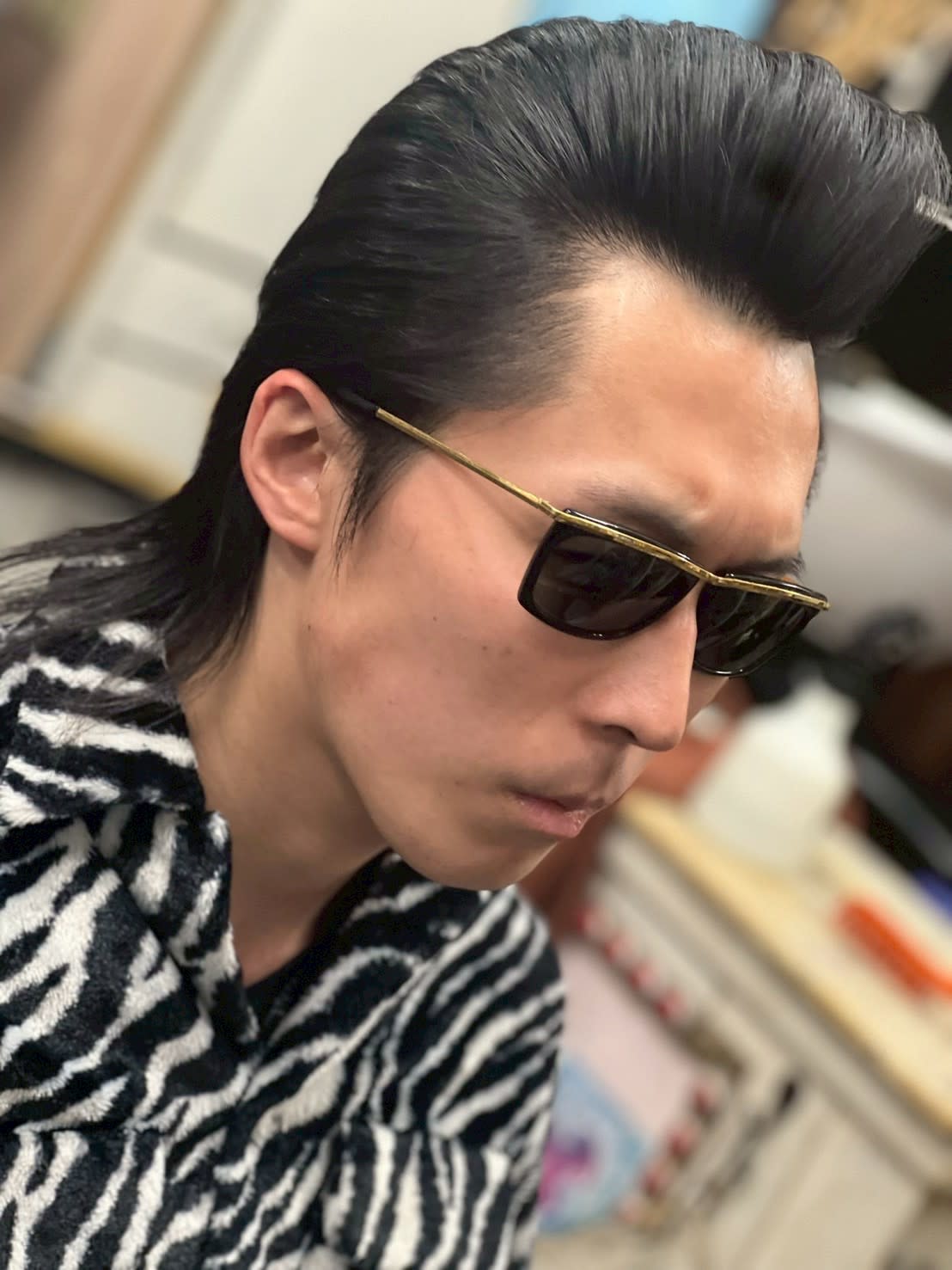 MARLEY'S BAR BER 本店【マーリィズバーバー ホンテン】のスタイル紹介。リーゼント 厚木/海老名/愛川