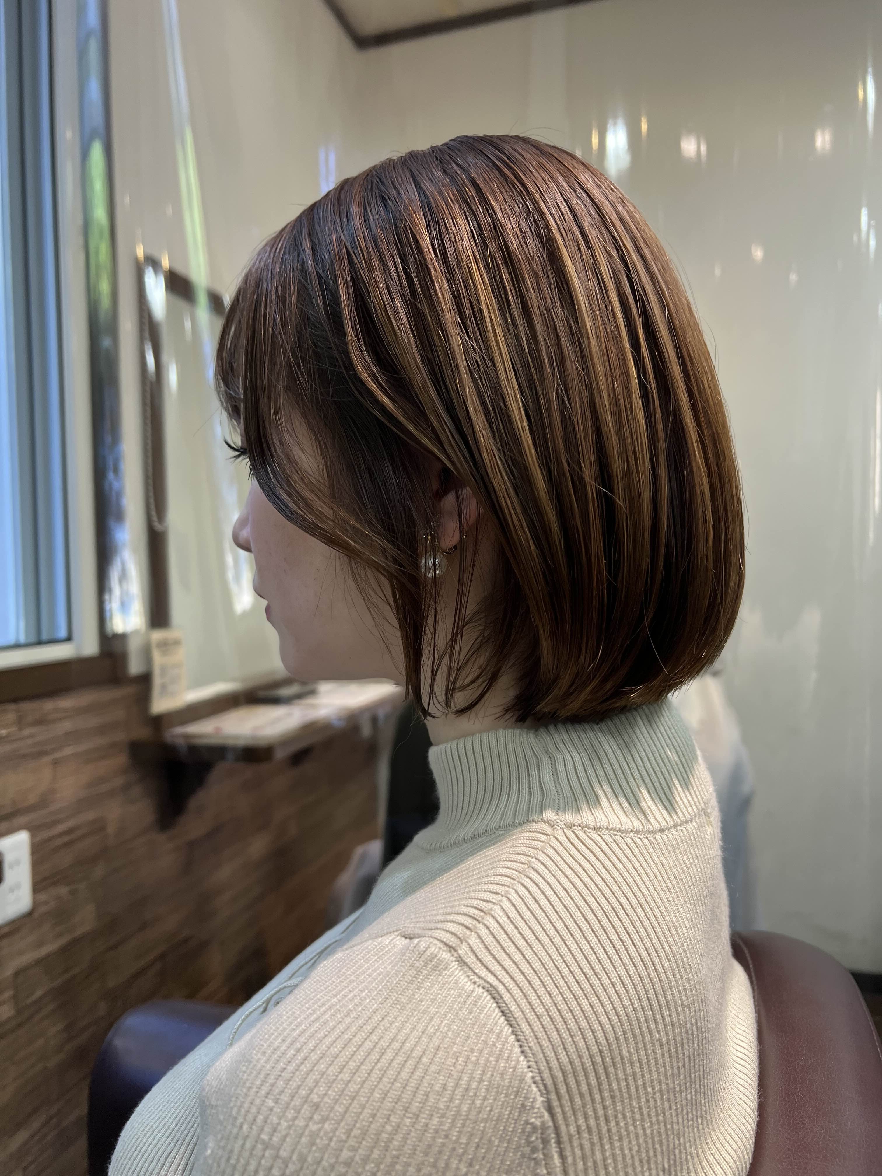 Amonde【アモンド】のスタイル紹介。ショートボブ　