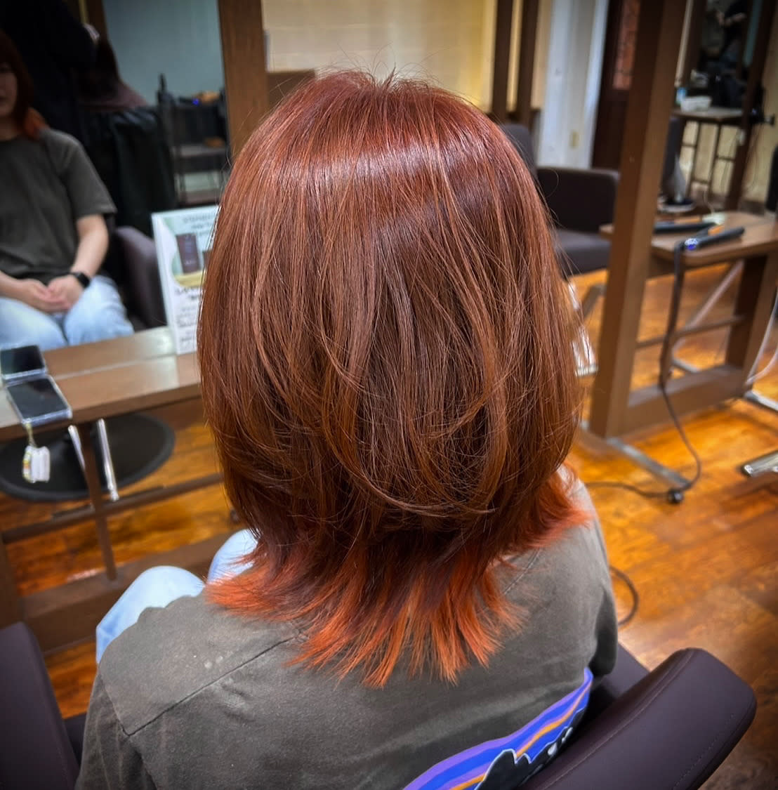 Janji【ジャンジー】のスタイル紹介。インナーオレンジ