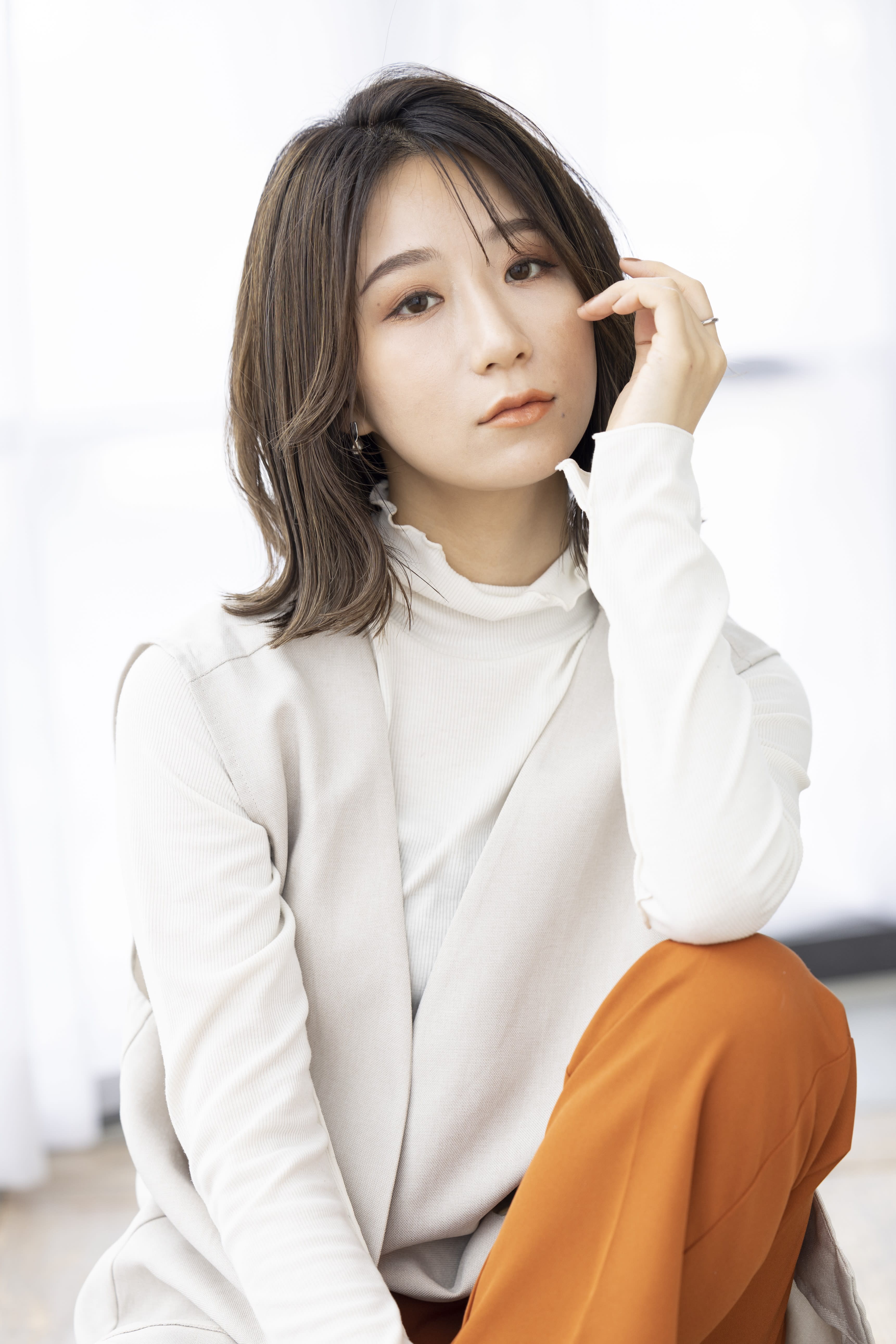 Totia 本通【トティア ホンドオリ】のスタイル紹介。【Totia本通】フレンチボブ×カーキベージュ