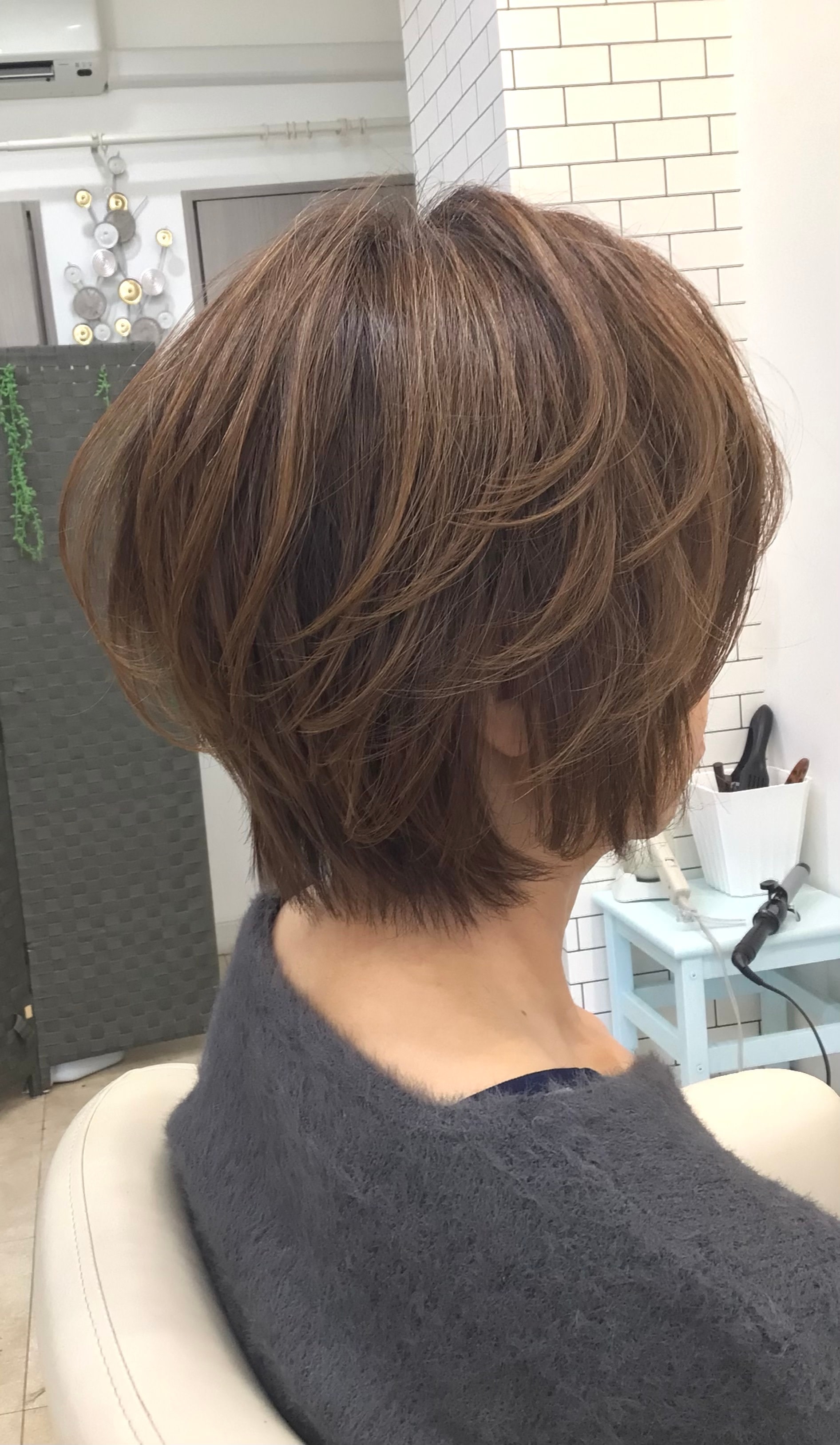 sia flow.【シアフロー】のスタイル紹介。☆ショートボブ☆キレイな大人スタイル