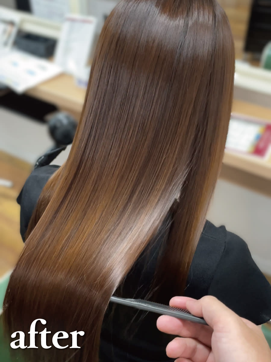 【縮毛矯正・髪質改善専門店】I・STYLE premium並木通り店【アイスタイルプレミアム】のスタイル紹介。【ロイヤルコース】最上級髪質改善トリートメント