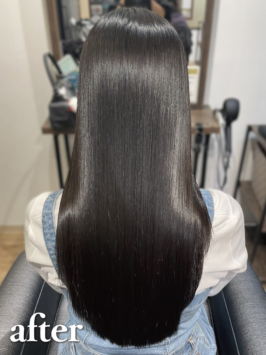 【縮毛矯正・髪質改善専門店】I・STYLE premium並木通り店【アイスタイルプレミアム】のスタイル紹介。【ダメージレス縮毛矯正】 ［髪質整形］美髪ストレート