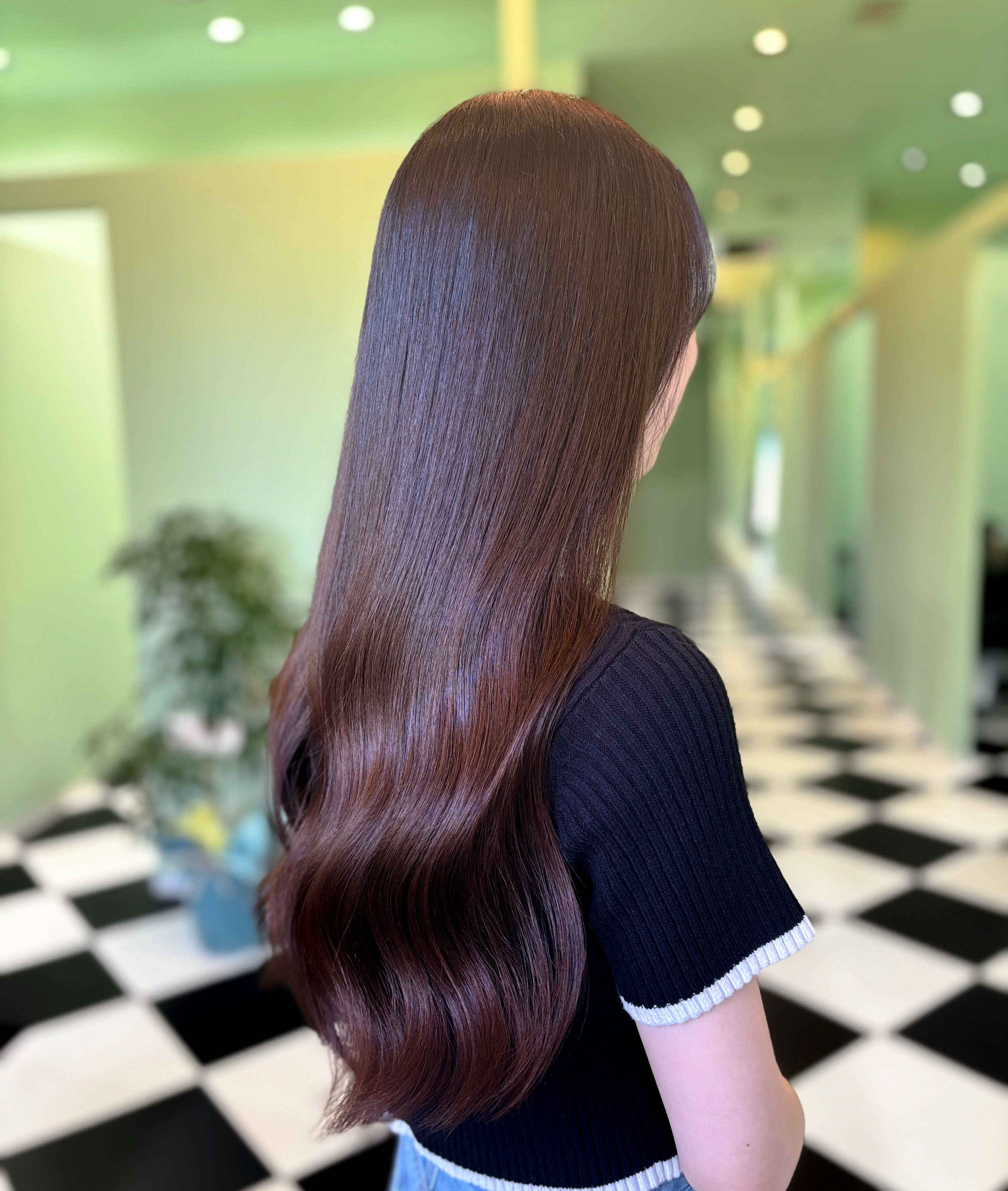髪質改善 SIERNA 金町【カミシツカイゼン シエルナ カナマチ】のスタイル紹介。髪質改善/髪質改善トリートメント/ブラウンカラー／艶カラー