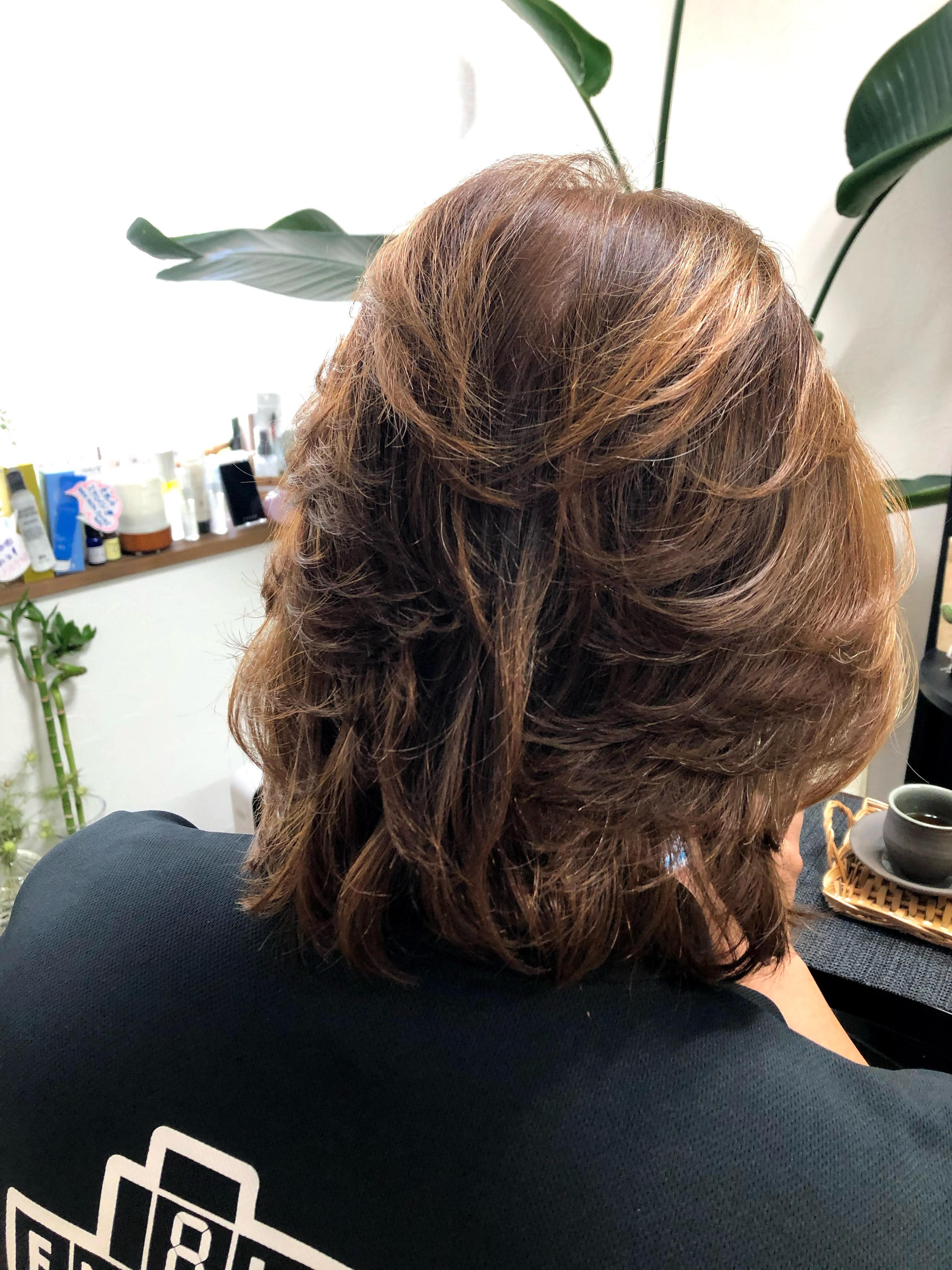 Hair Salon 63【ヘアサロン ロミ】のスタイル紹介。メンズ/動きと軽さのミディアムレイヤー