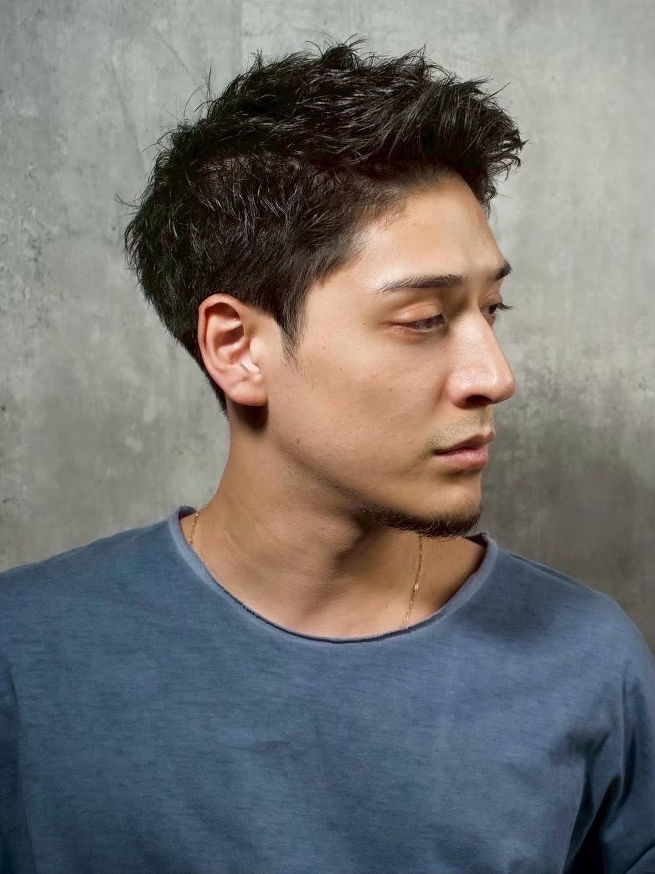 ヒロ銀座 バーバーショップ 札幌本店【HIRO GINZA BARBER SHOP】【ヒロギンザ バーバーショップ サッポロホンテン】のスタイル紹介。札幌メンズショート×清潔感ヘア