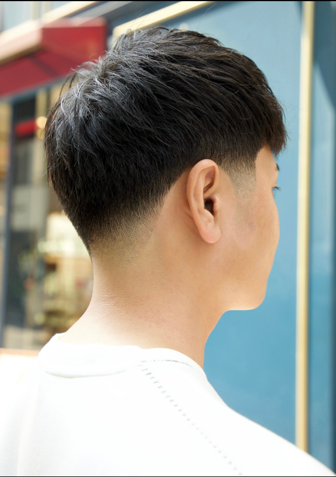 メンズ専門理容室　BroTokyo BARBERSHOP 有楽町店【メンズセンモンリヨウシツブロートーキョーバーバーショップユウラクチョウテン】のスタイル紹介。テーパーフェード