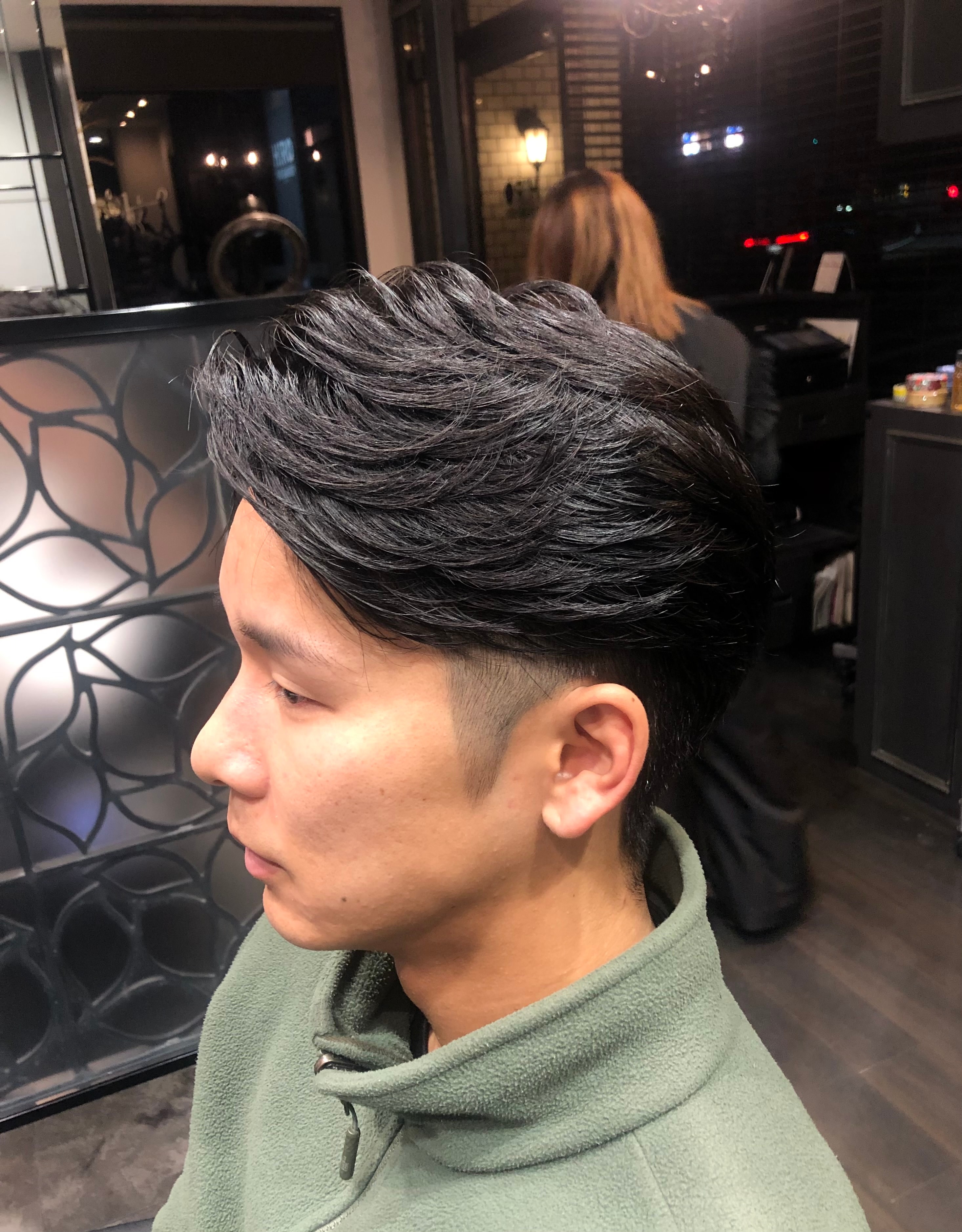 HIRO THE BARBER【ヒロザバーバー】のスタイル紹介。ツーブロック　　山口/宇部/理容室/理容院/バーバー