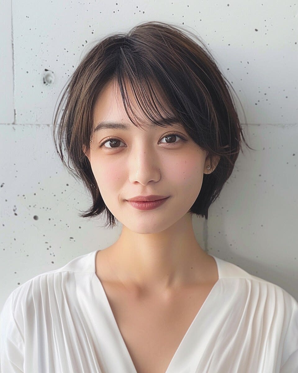 ano 渋谷【アノ シブヤ】のスタイル紹介。ナチュラルな質感の大人ショート