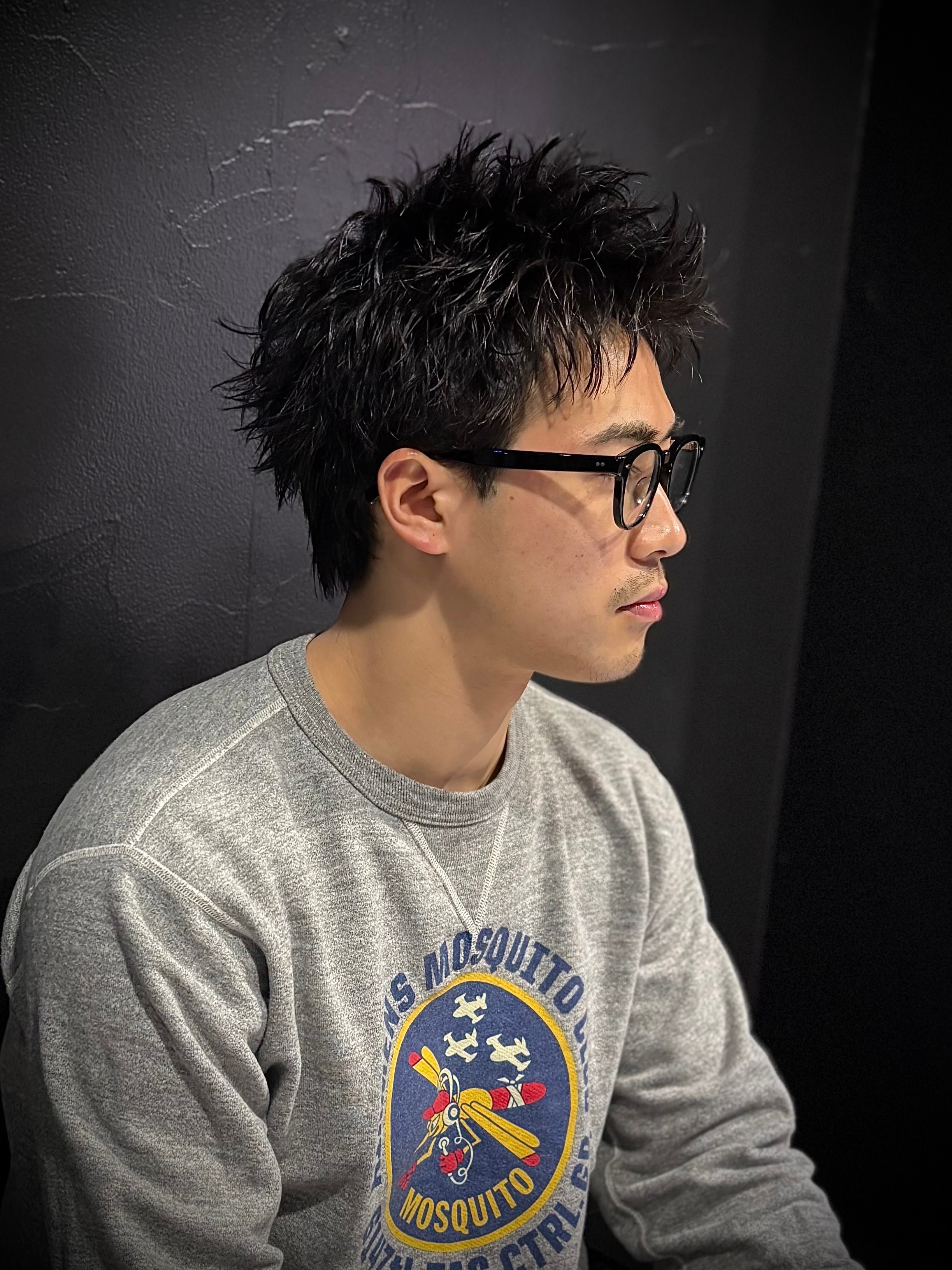 owl 心斎橋【アウル シンサイバシ】のスタイル紹介。【大人スパイキーショート】短髪/メンズカット