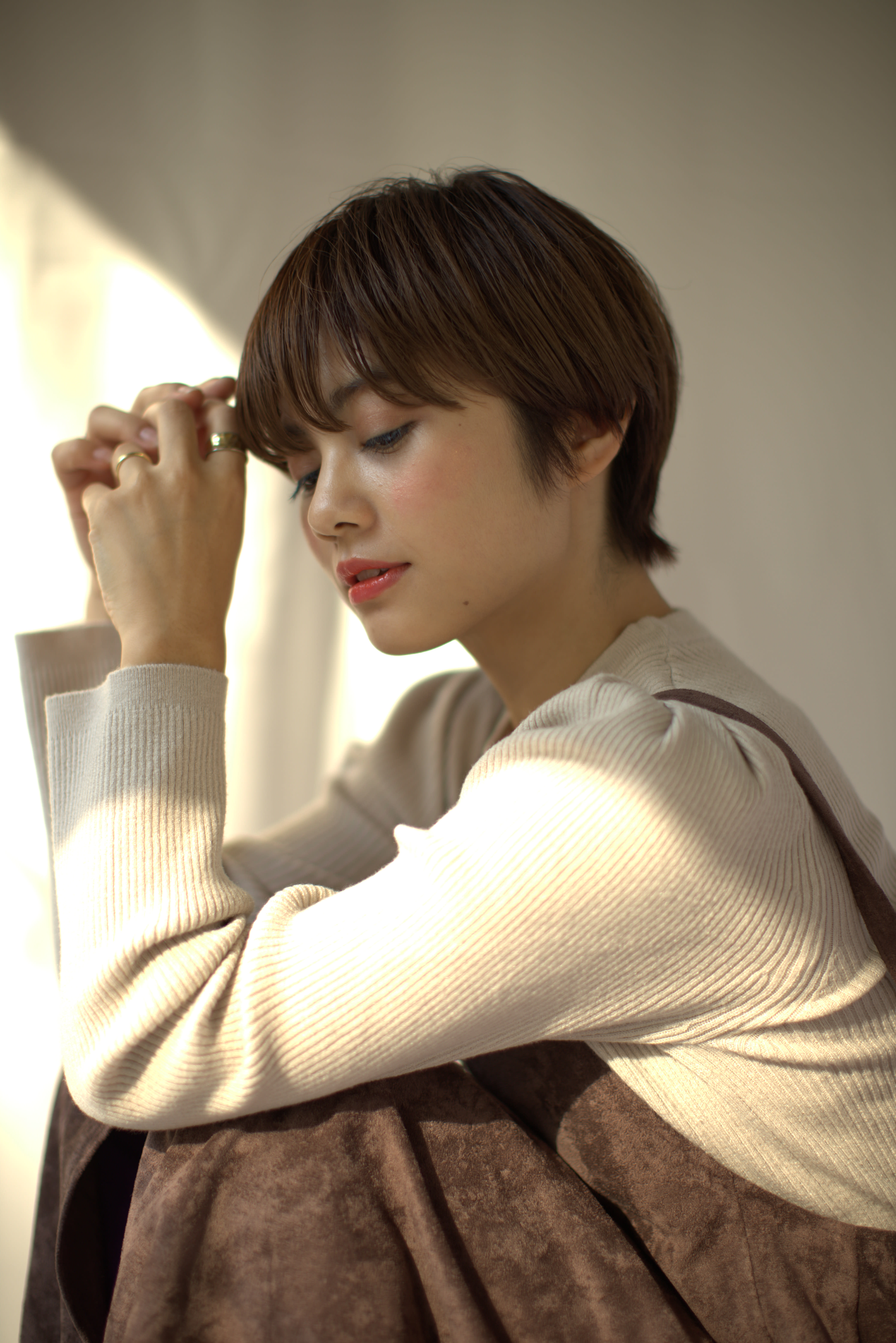 The Day 銀座 白髪ぼかし 白髪染め 髪質改善カラー【ザ デイ ギンザ シラガボカシ シラガゾメ カミシツカイゼンカラー】のスタイル紹介。The Day 銀座×スタイル