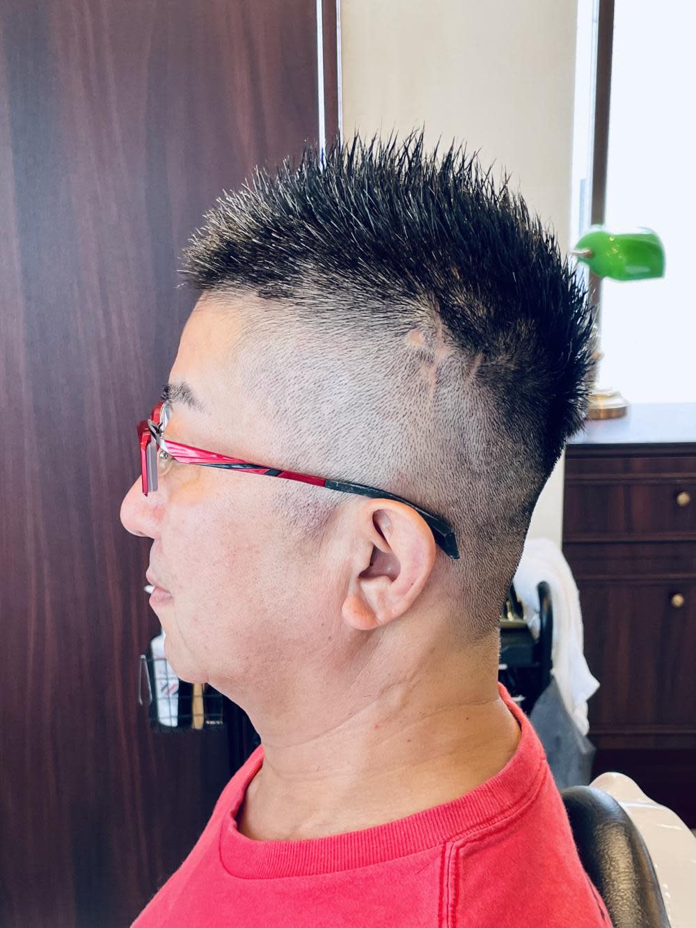 Graceful Barber London【グレイスフルバーバーロンドン】のスタイル紹介。【50代 男性】ロンドン刈上げショート（大宮/バーバー）